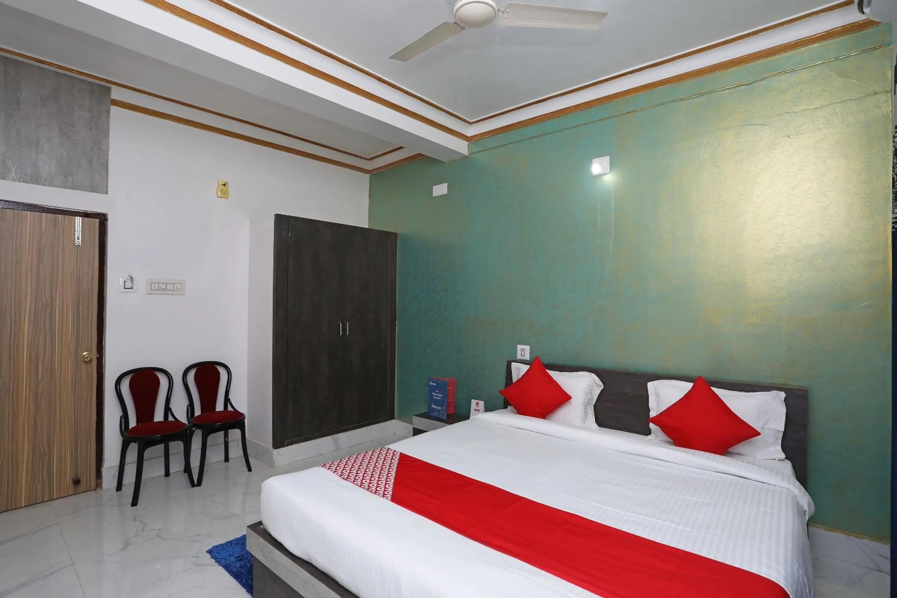 Bedroom, Bed in Hotel O Aradhya Residency