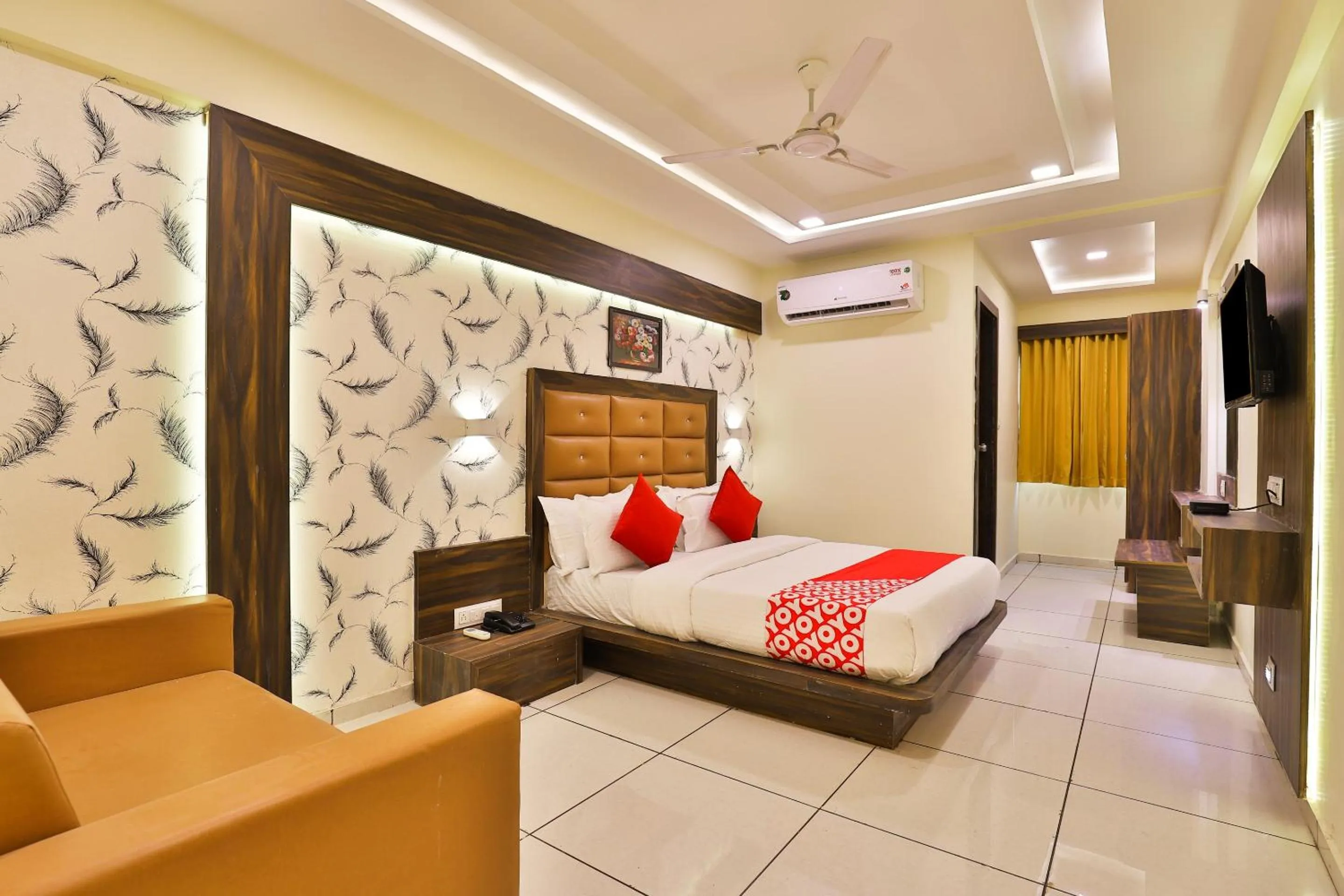 Bedroom in Hotel O Silver Palace