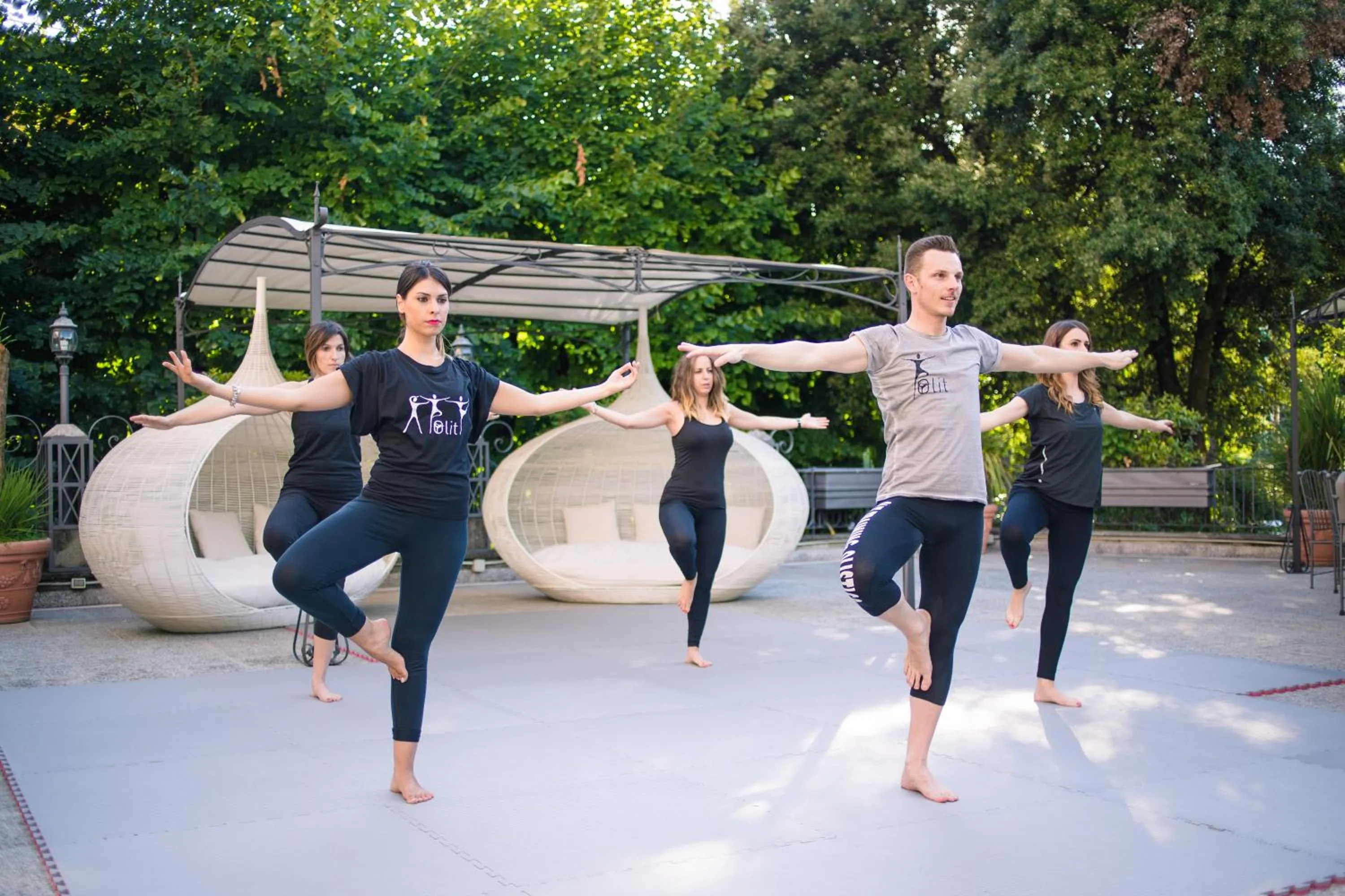 Balcony/Terrace in Ambasciatori Place Hotel