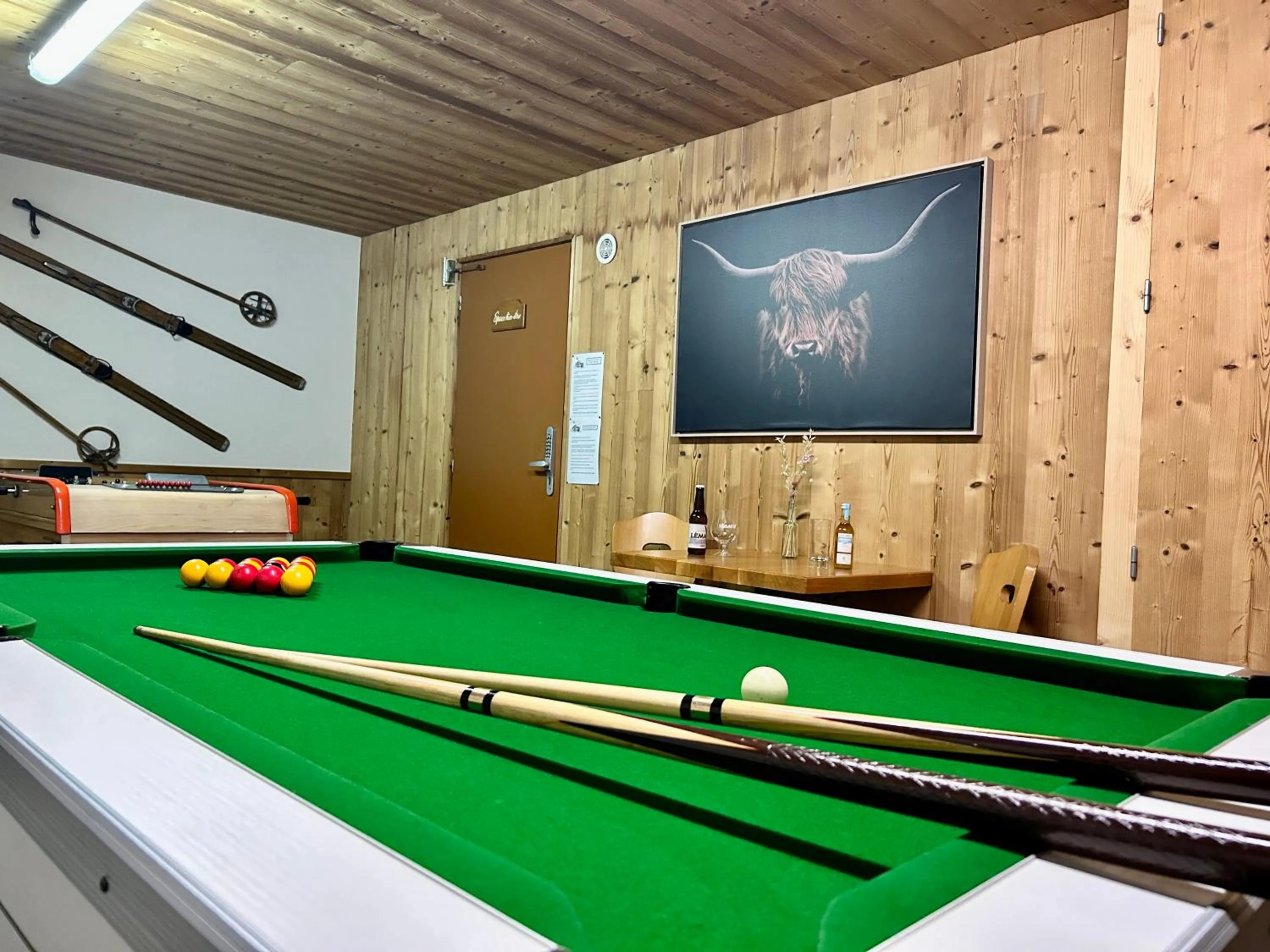 Billiard in Hameau des Prodains - Hôtel