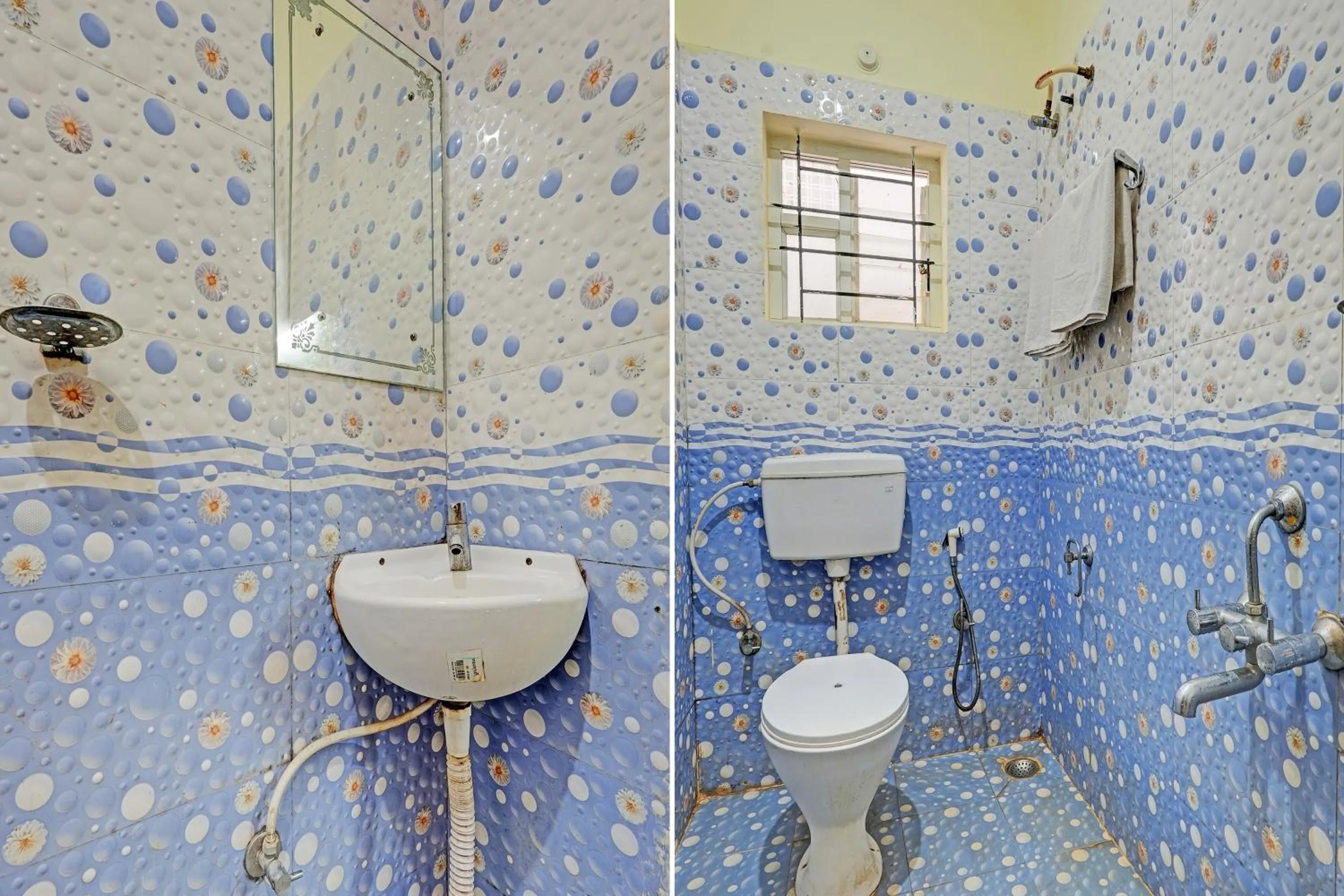 Bathroom in Hotel O New Shelton Suites