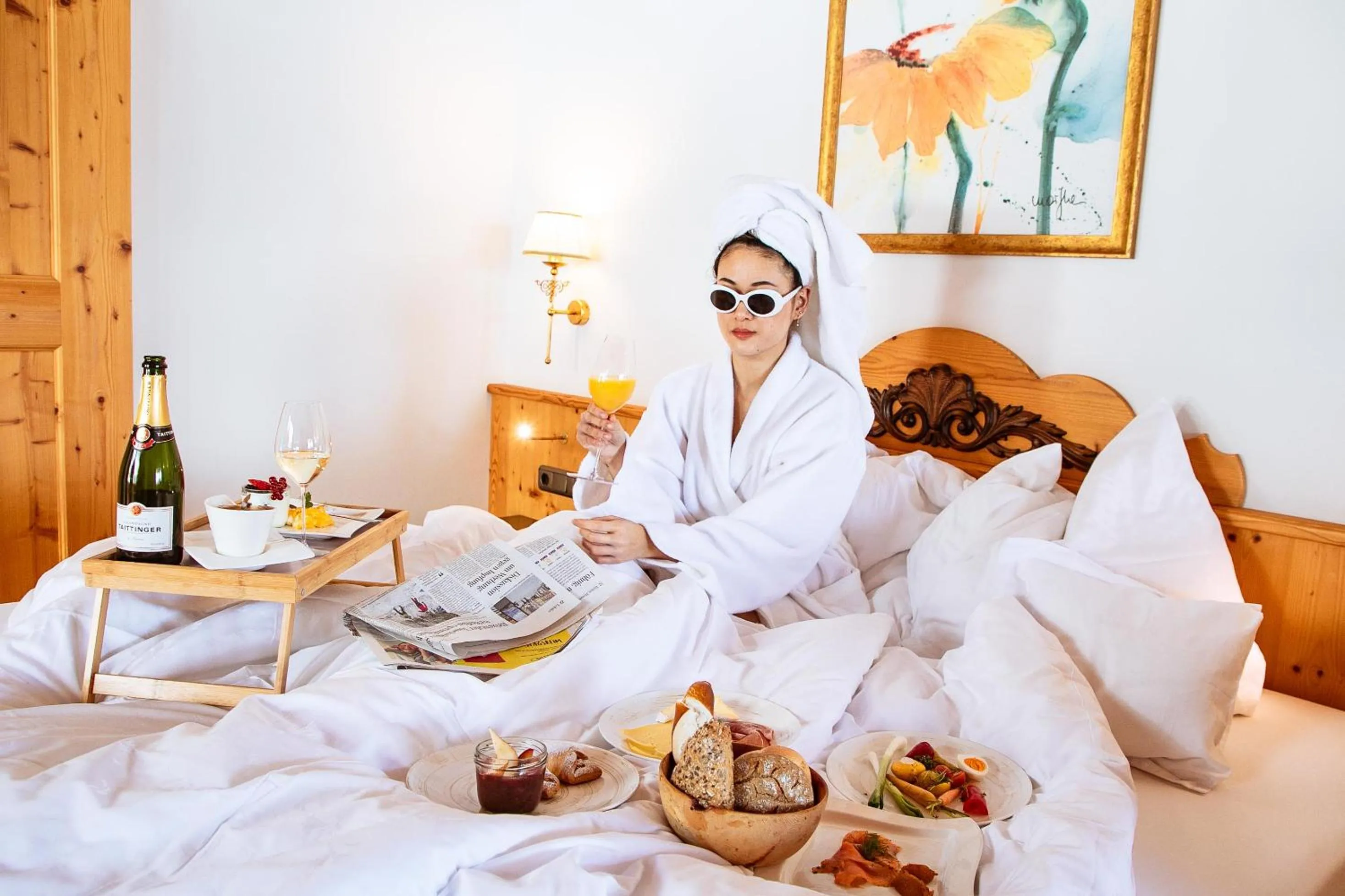 Breakfast, Bed in Adults Only Boutique-Hotel Unterlechner