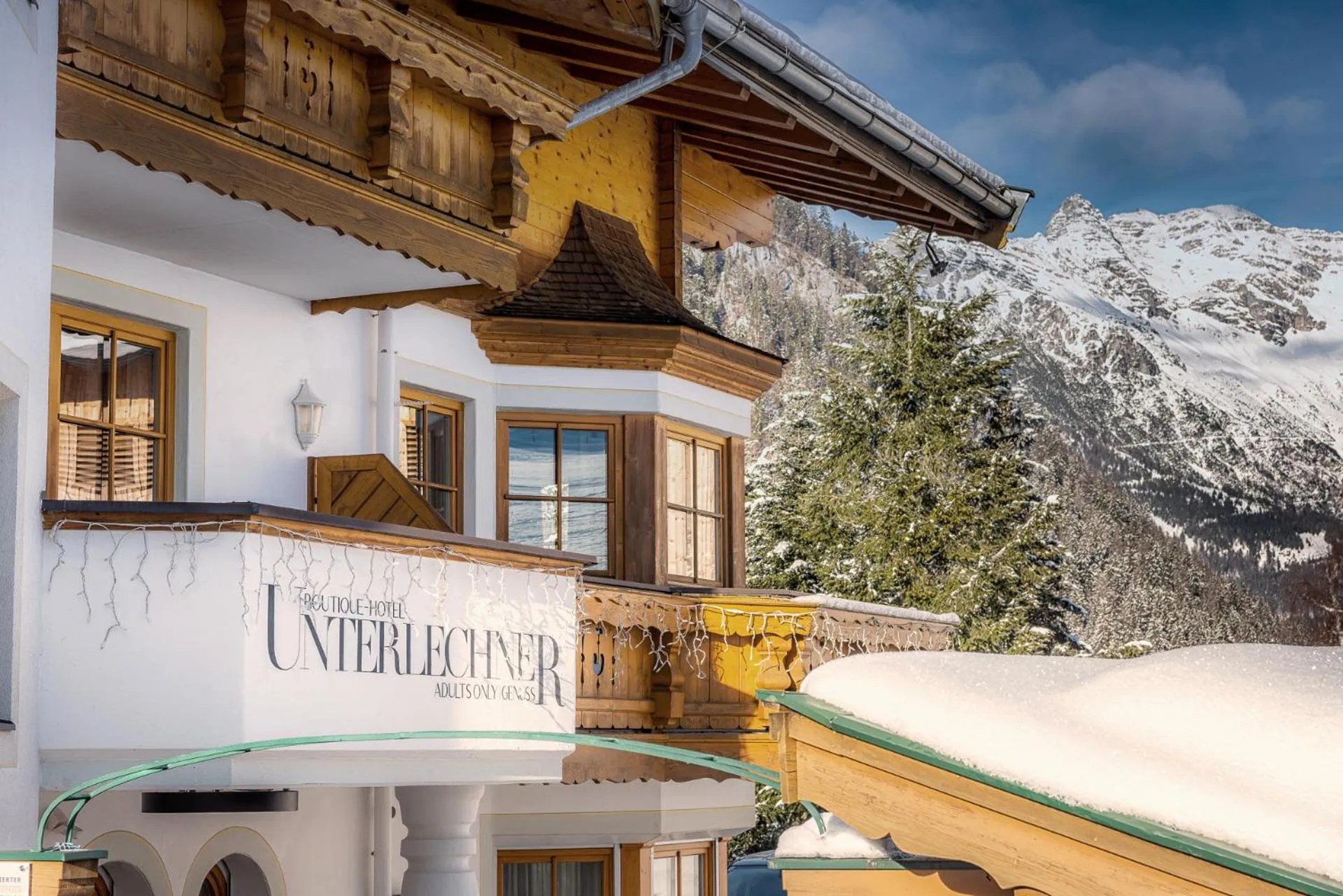 Property building in Adults Only Boutique-Hotel Unterlechner