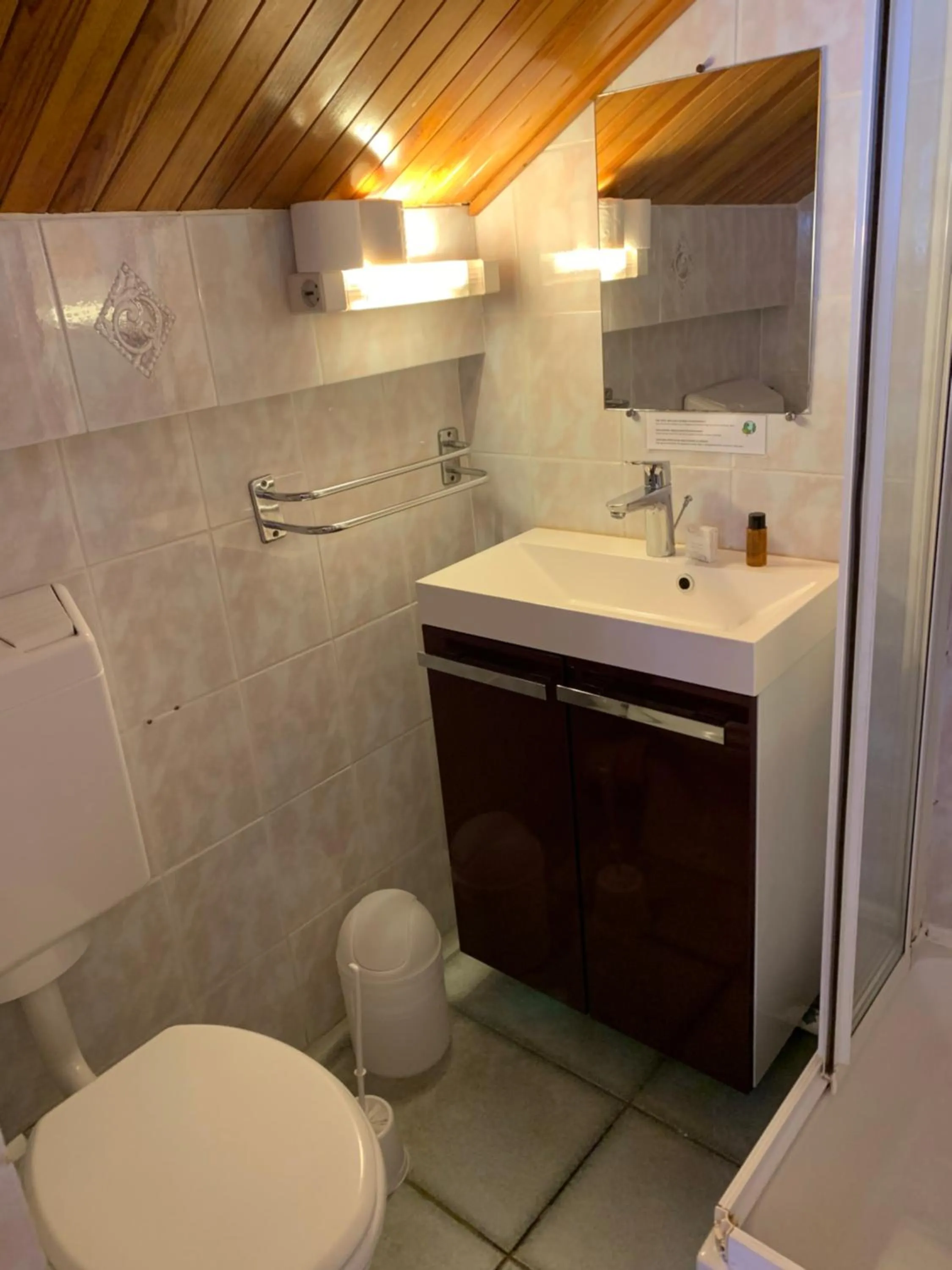 Toilet in Hotel Le Concorde