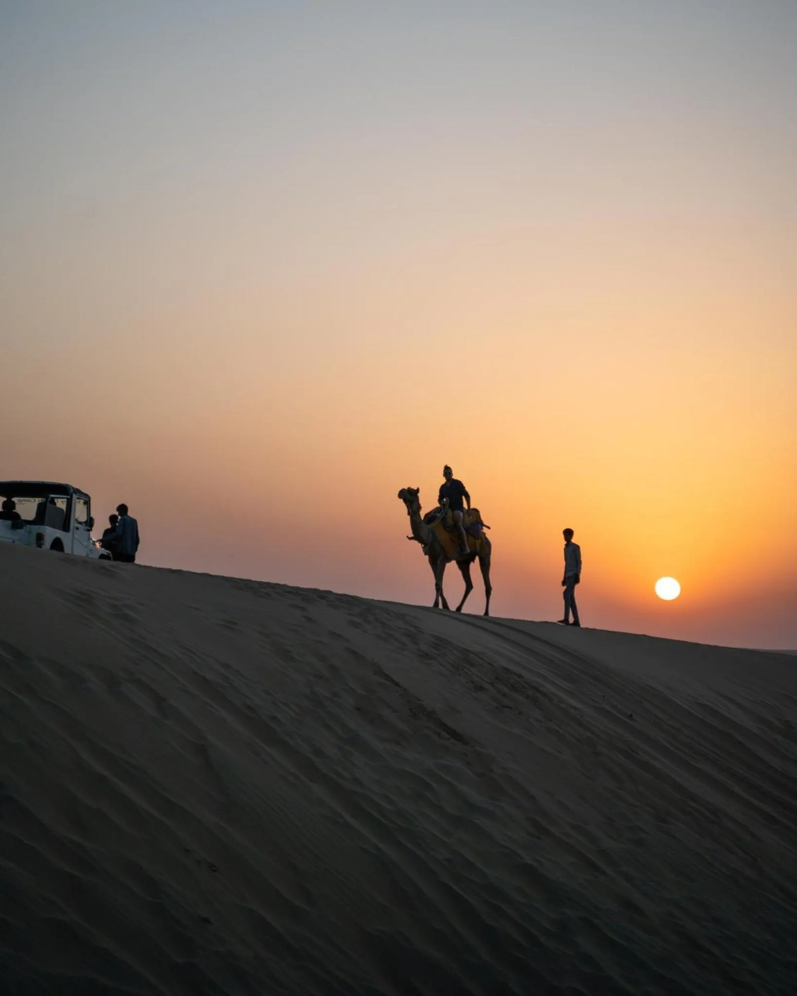 View (from property/room) in Nomads heaven desert camp jaisalmer