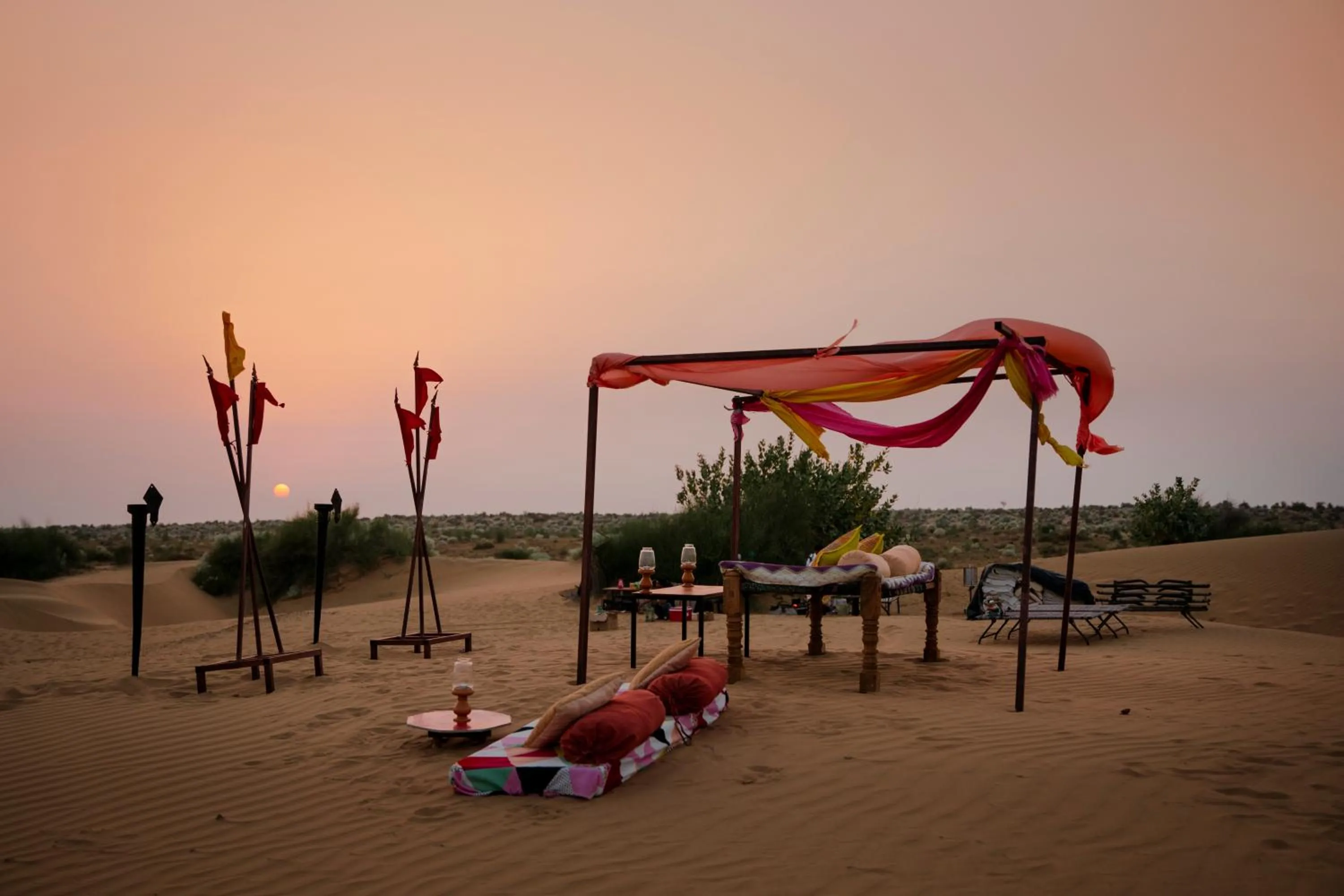 Nomads heaven desert camp jaisalmer