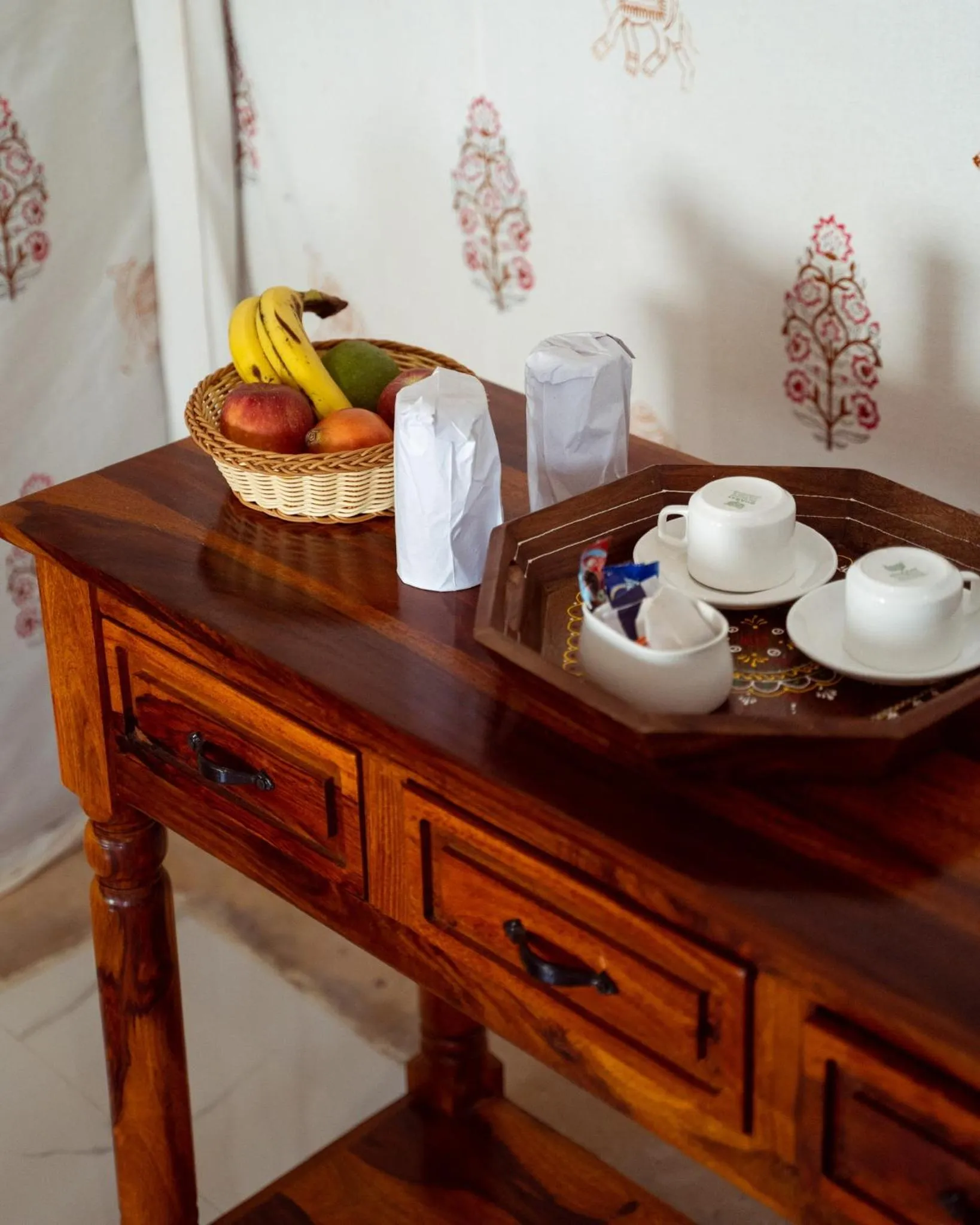 Coffee/tea facilities in Nomads heaven desert camp jaisalmer