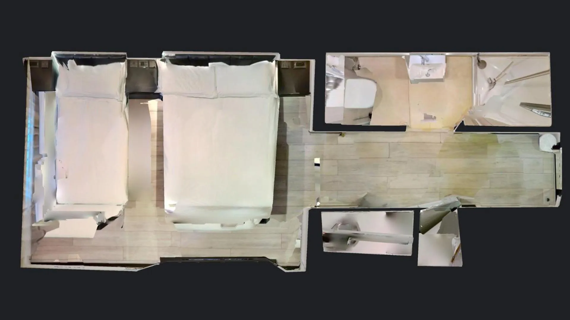 Floor plan in 39 Studios