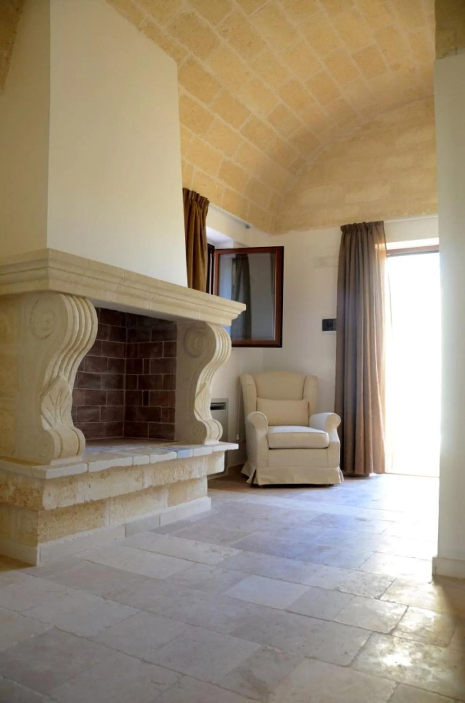 Seating area in Agriturismo Masseria San Leonardo