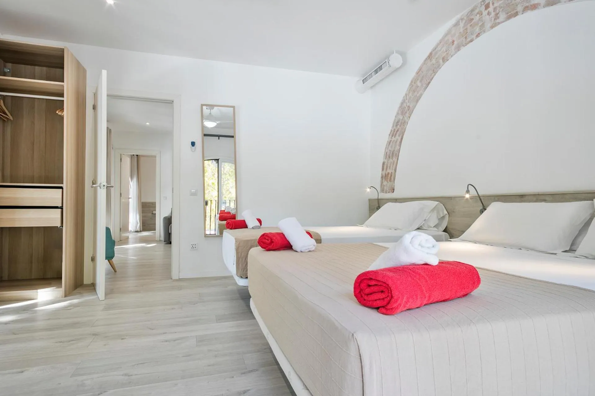 Bedroom, Bed in Stay Together Barcelona Apartments