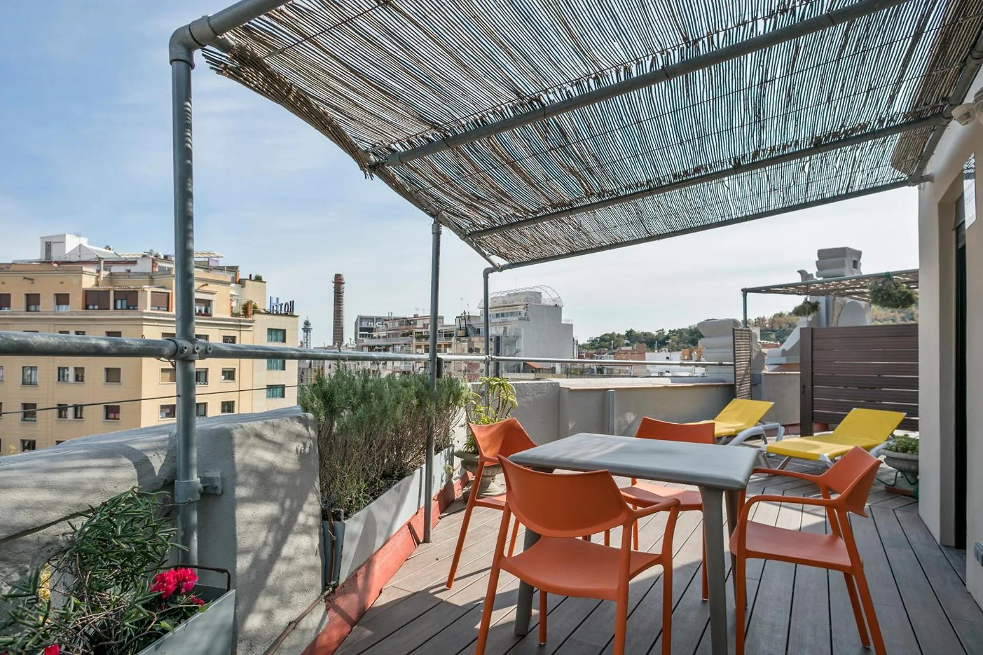 Balcony/Terrace in Stay Together Barcelona Apartments