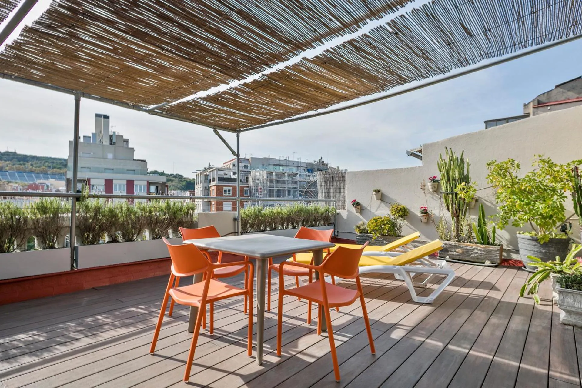 Balcony/Terrace in Stay Together Barcelona Apartments