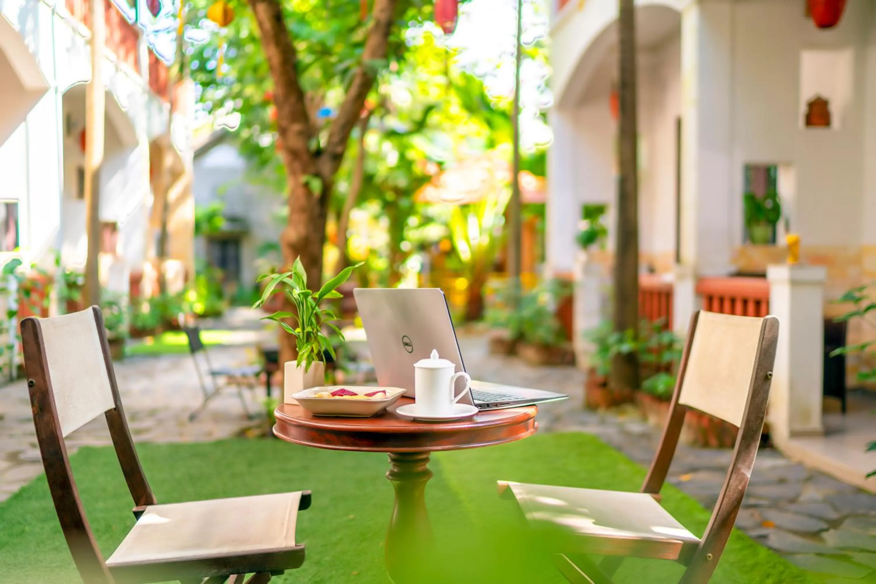 Garden in Loc Phat Hoi An Homestay