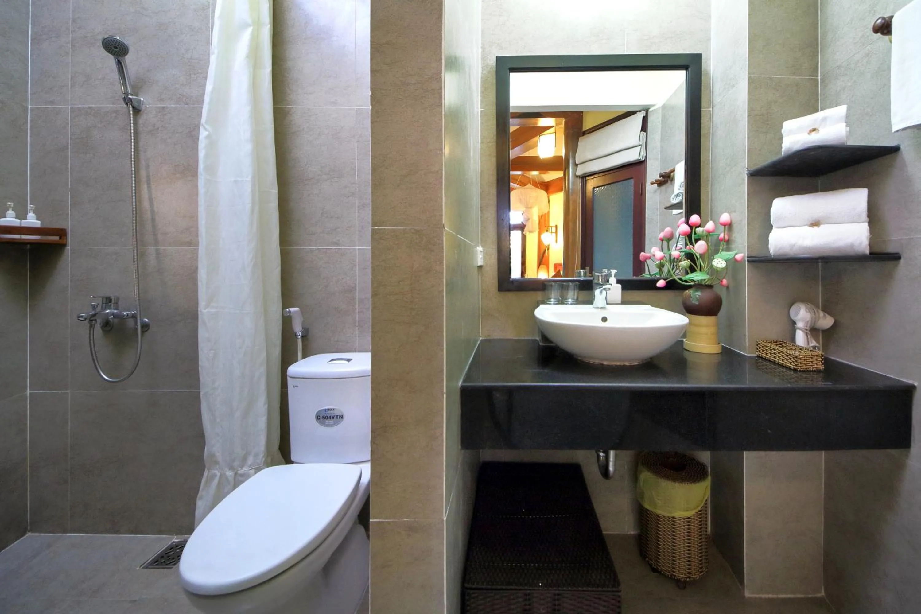 Shower in Loc Phat Hoi An Homestay