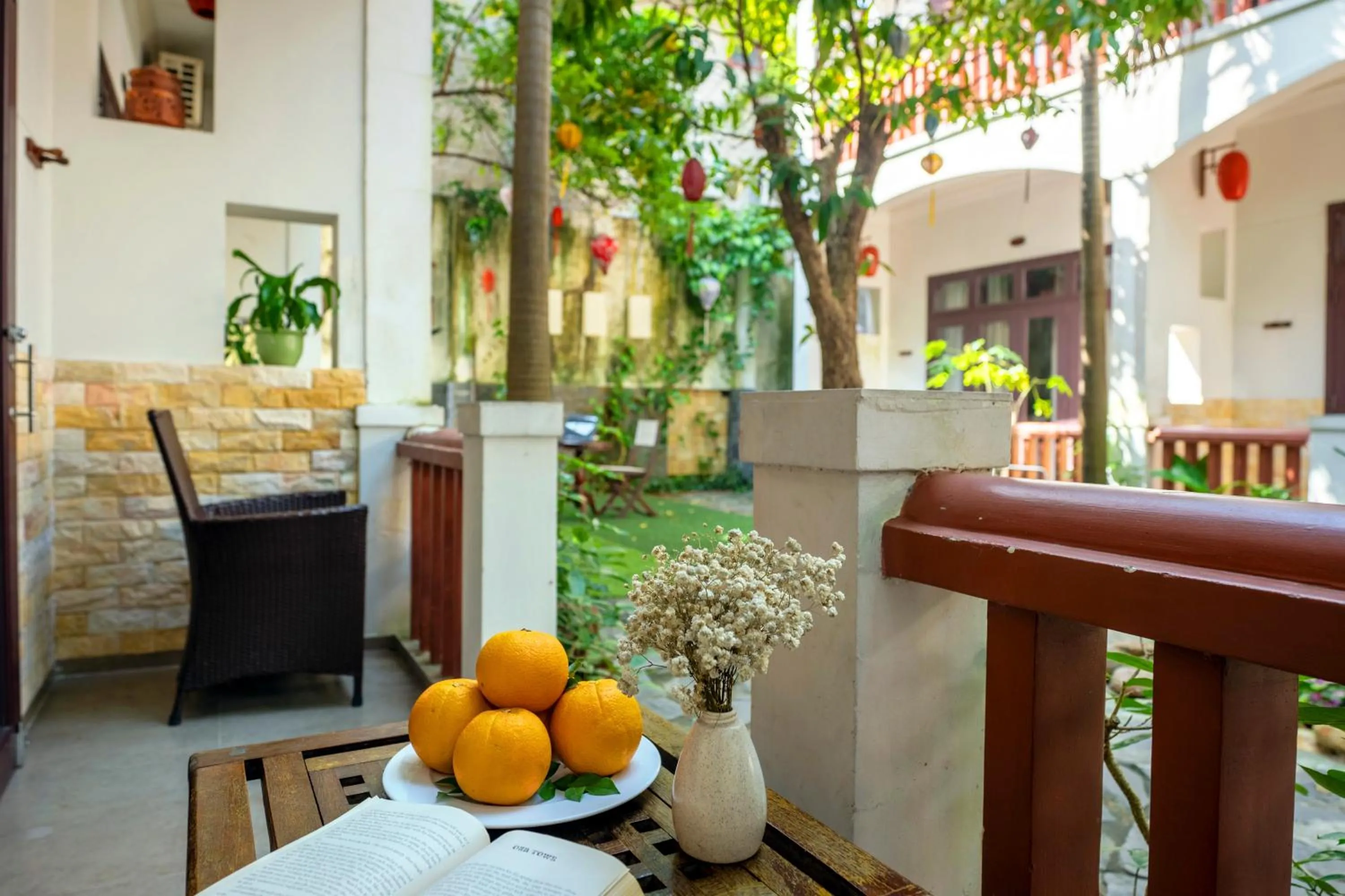 Balcony/Terrace in Loc Phat Hoi An Homestay