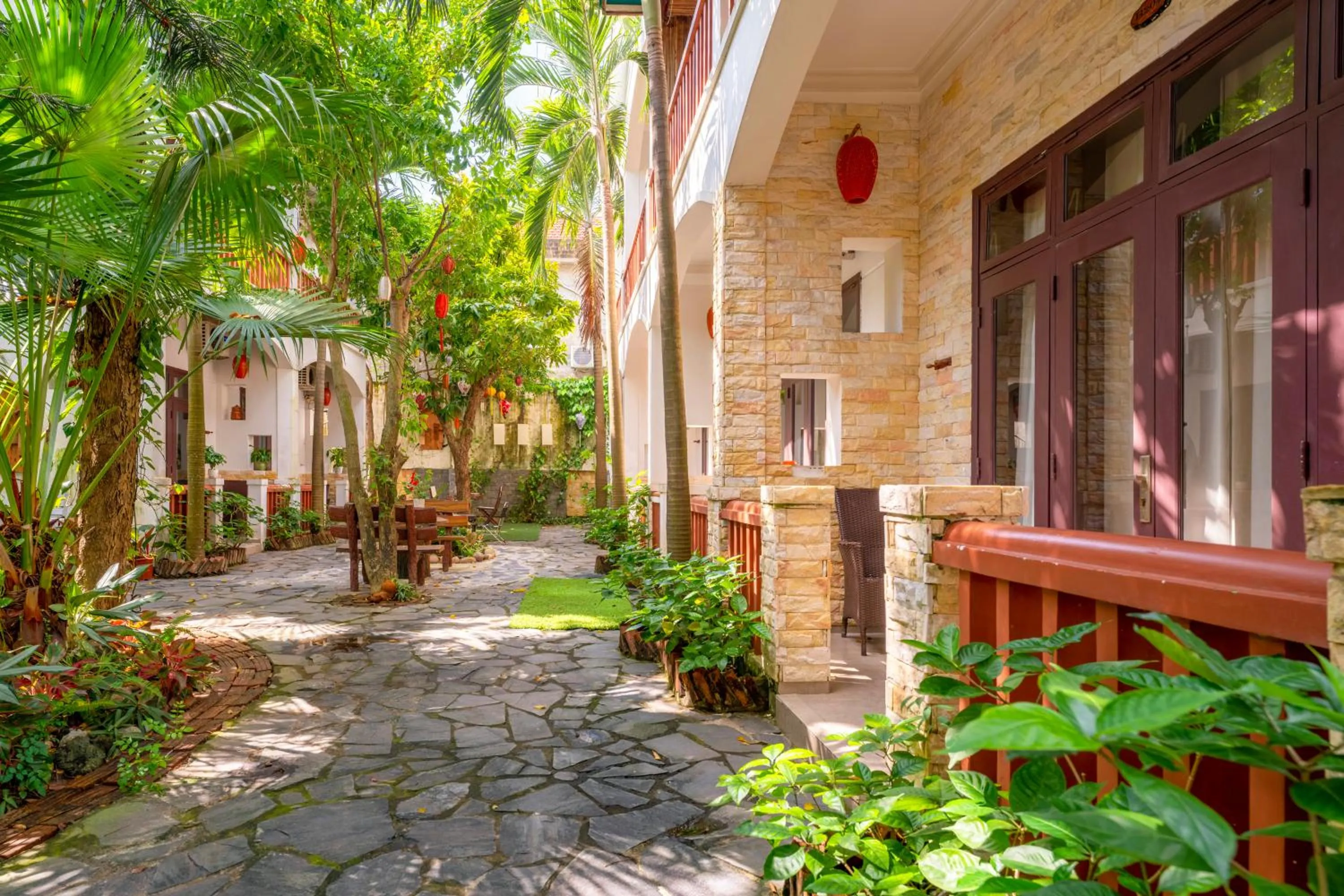 Garden in Loc Phat Hoi An Homestay