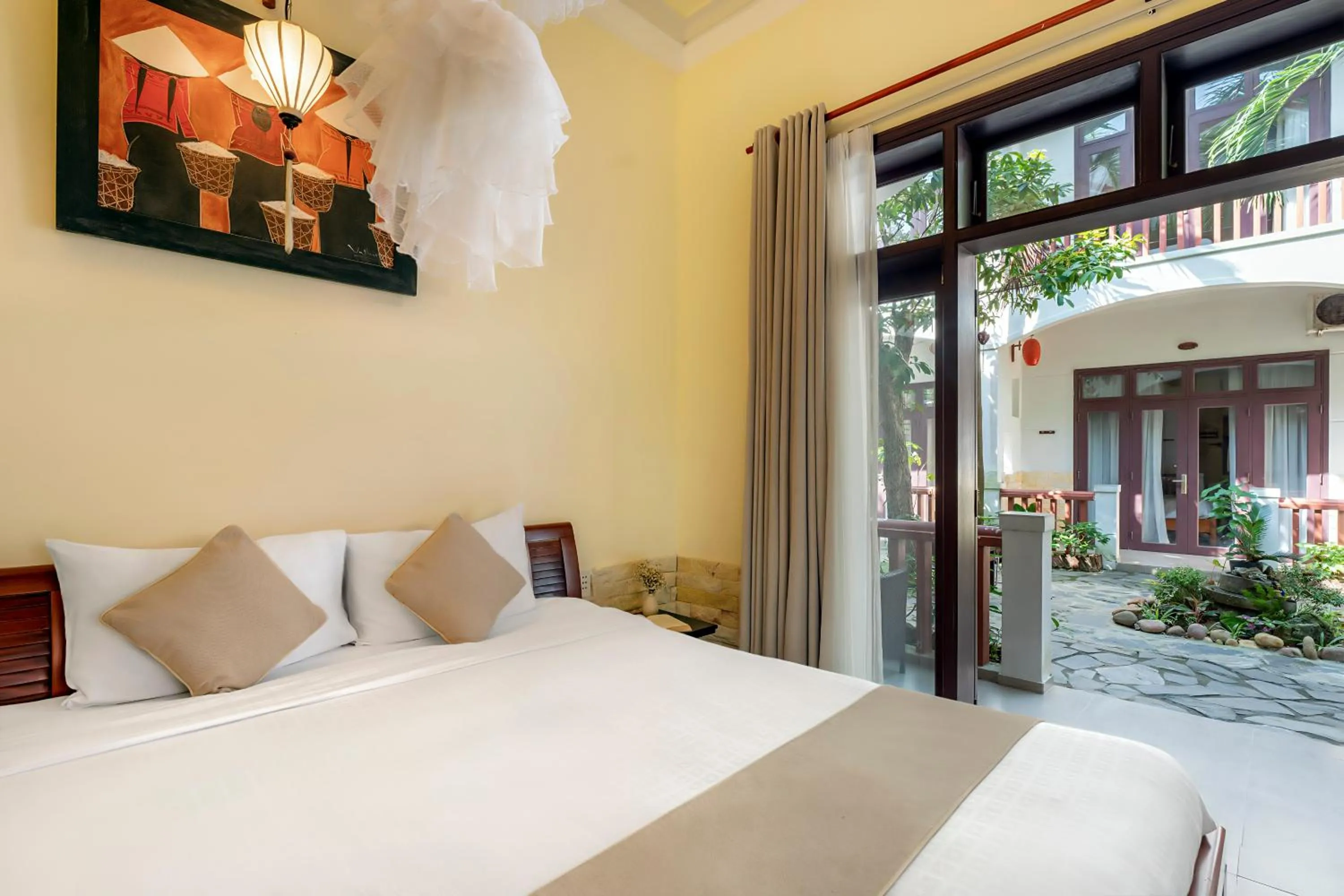 Bed in Loc Phat Hoi An Homestay