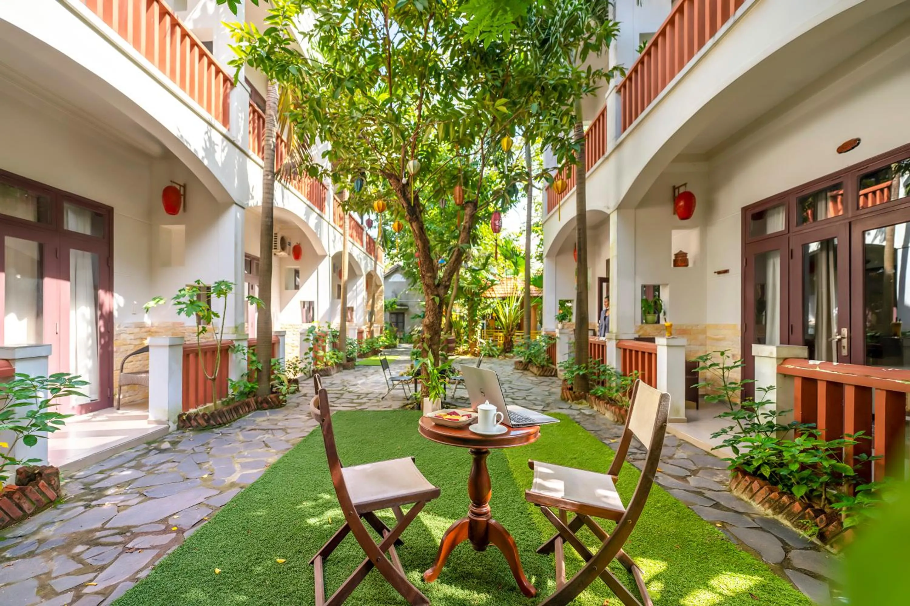 Garden in Loc Phat Hoi An Homestay