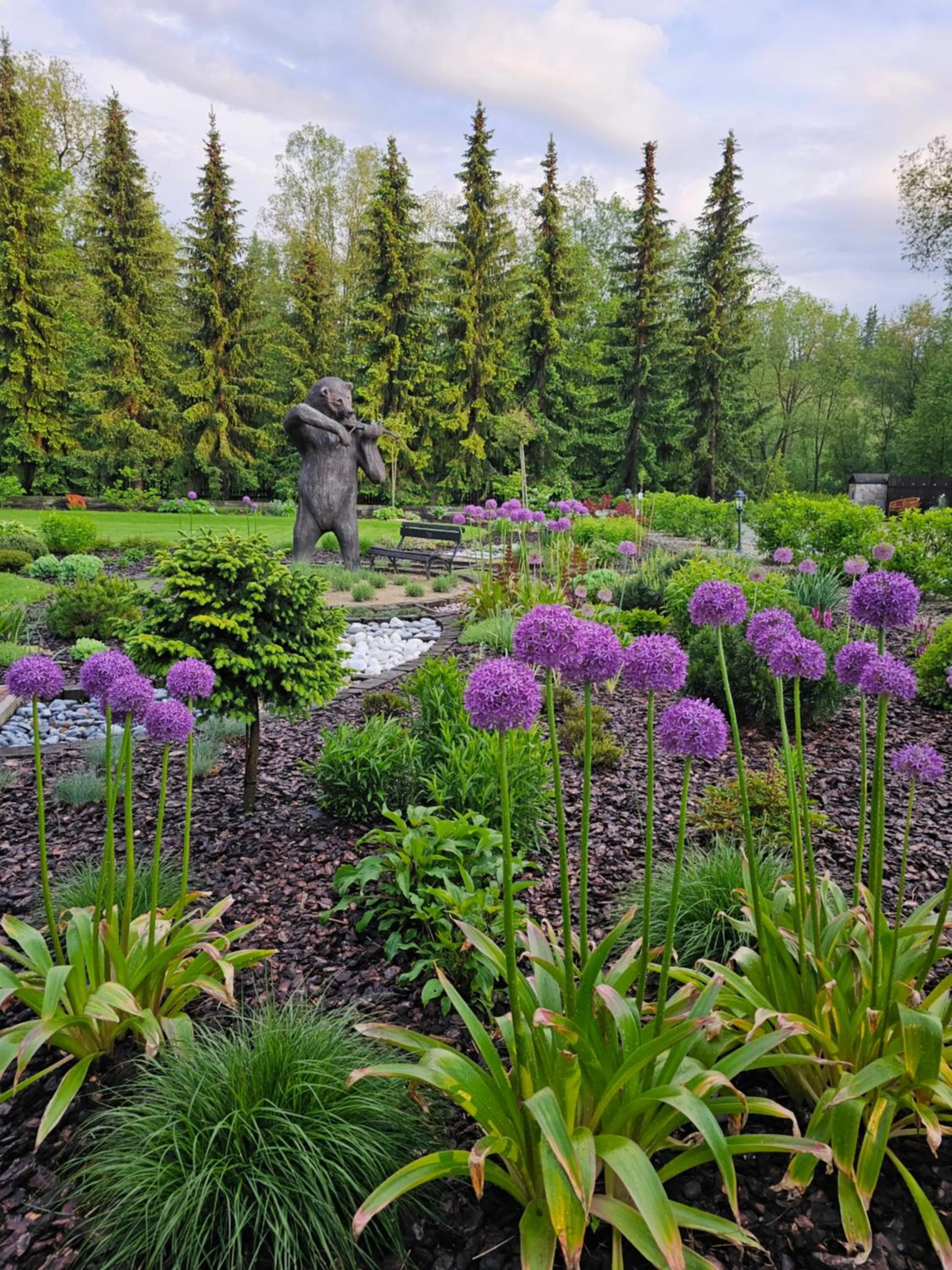 Spring in Niedźwiedzia Residence Garden Sauna