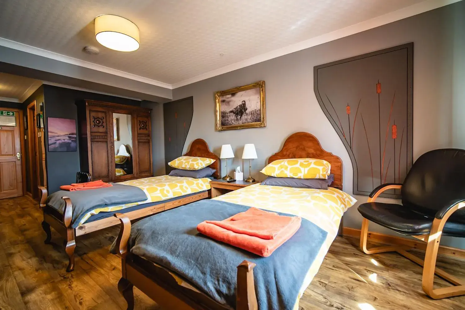 Deluxe Twin Room in Burnside Cottage Deluxe Twin Room in Burnside Cottage