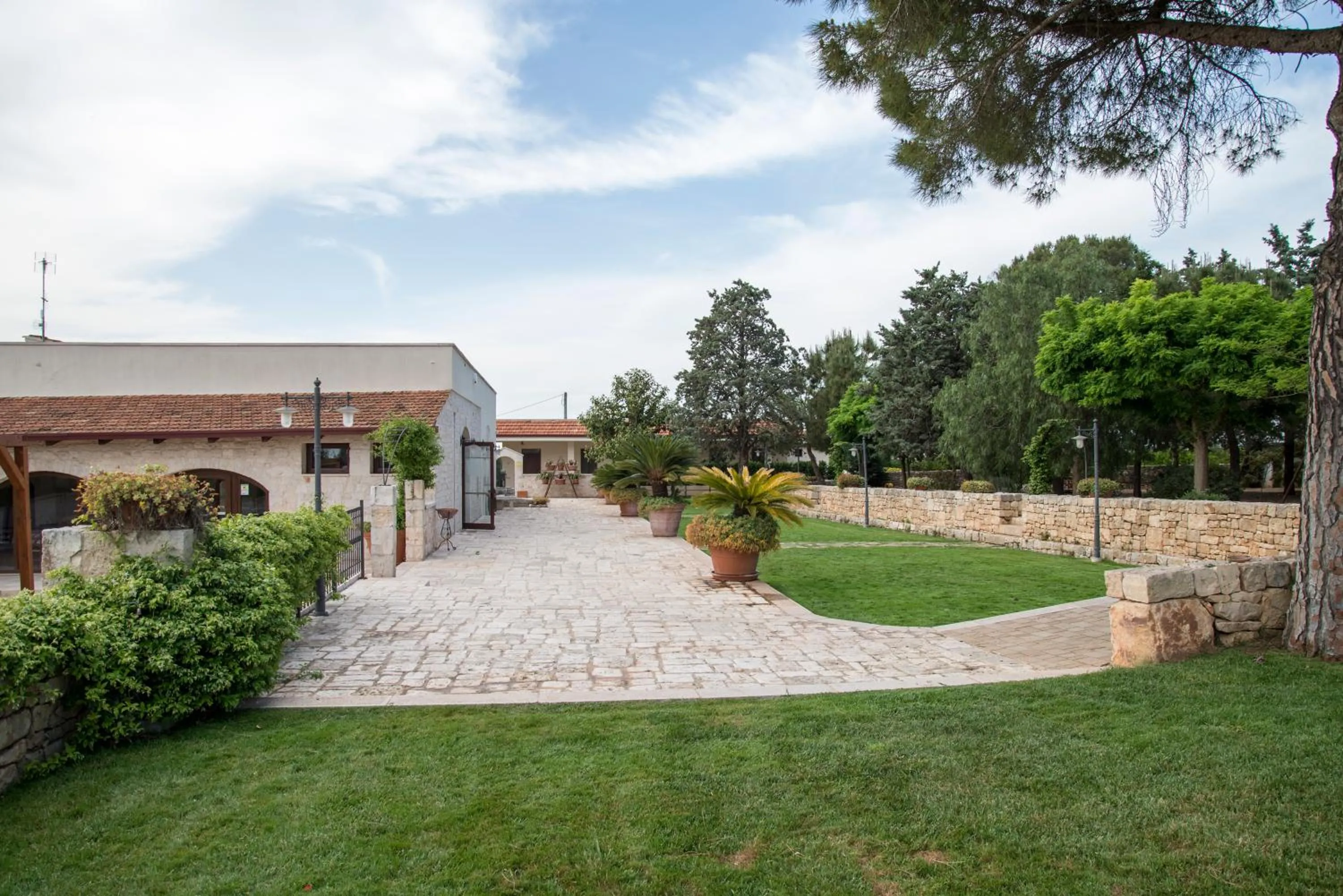 Garden in Masseria Gravelle