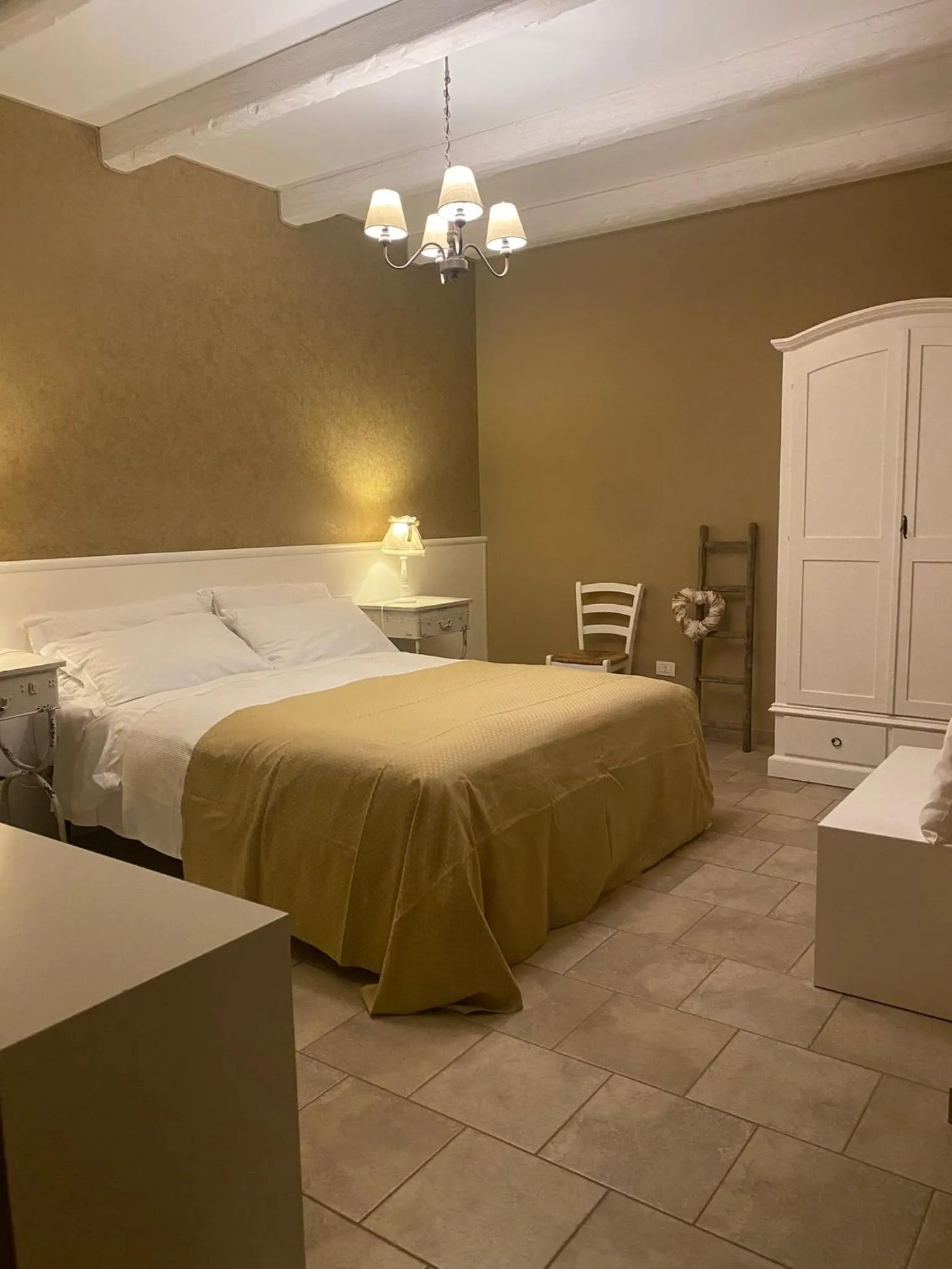 Bed in Masseria Gravelle