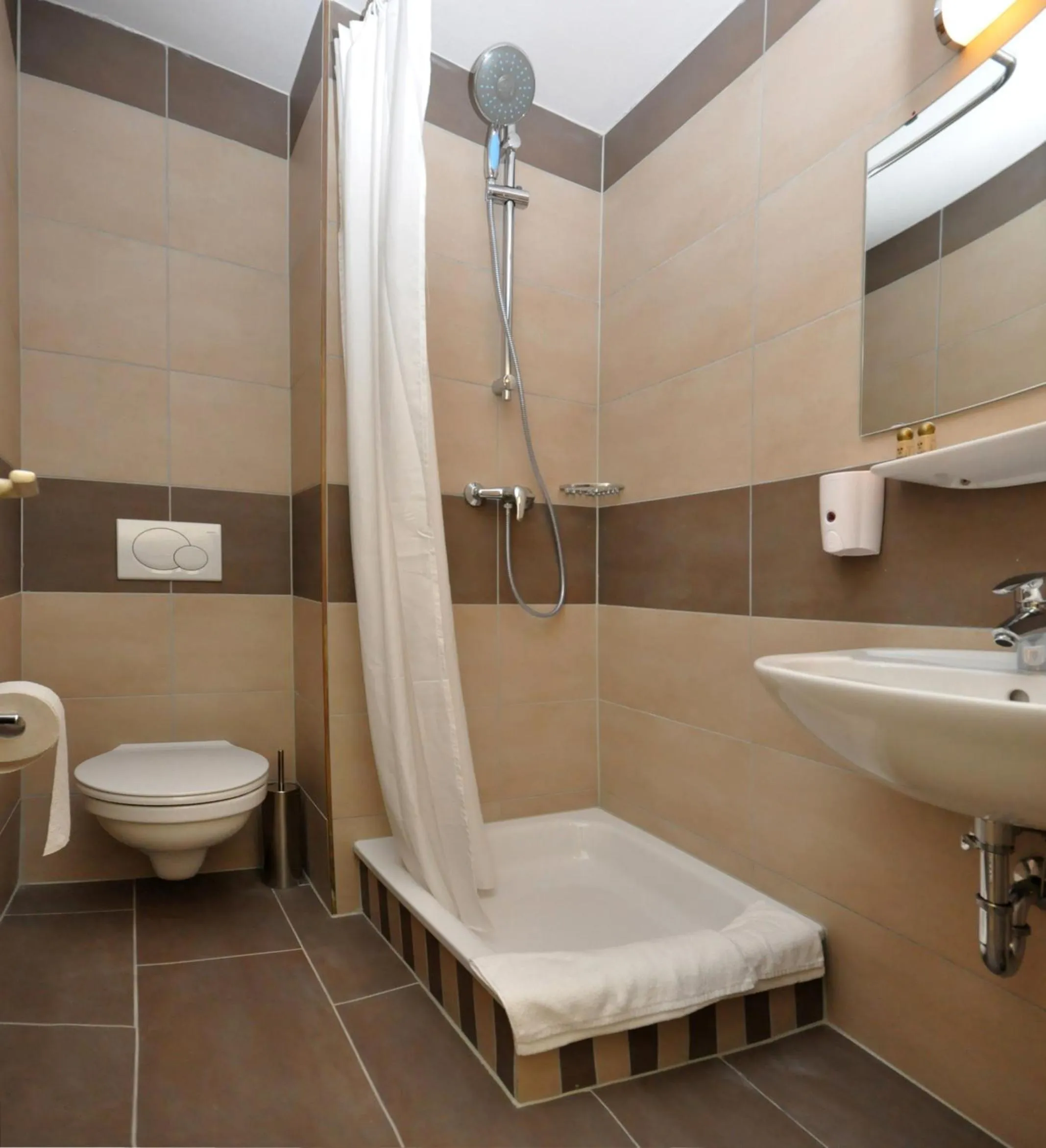 Bathroom in Hotel Bova