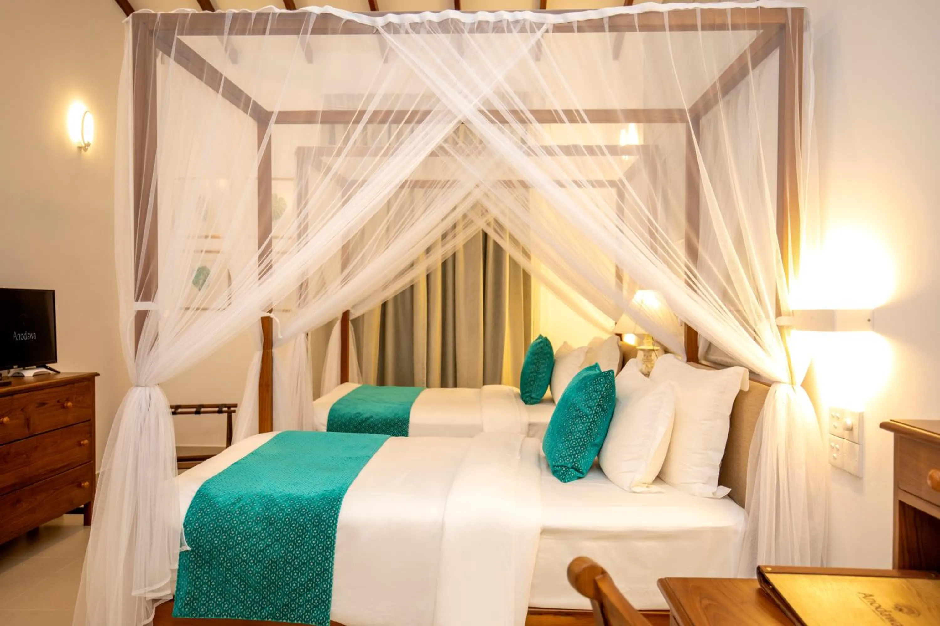 Bed in Anodawa Boutique Villa
