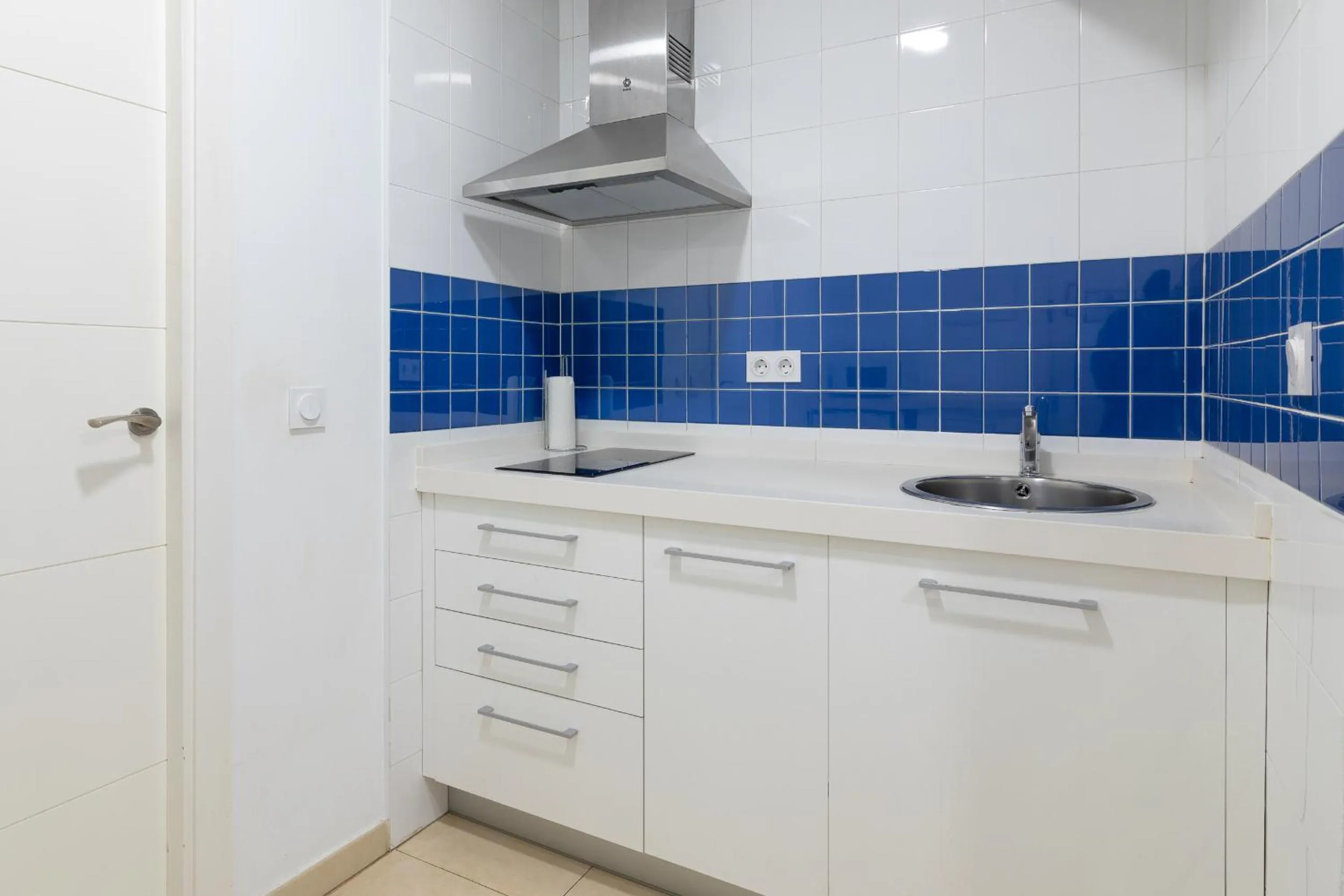 Kitchen or kitchenette in Reservaloen Plaza del Salvador