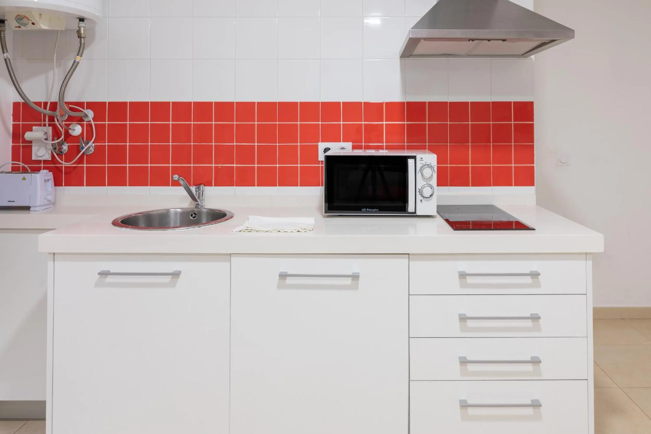 Kitchen or kitchenette in Reservaloen Plaza del Salvador