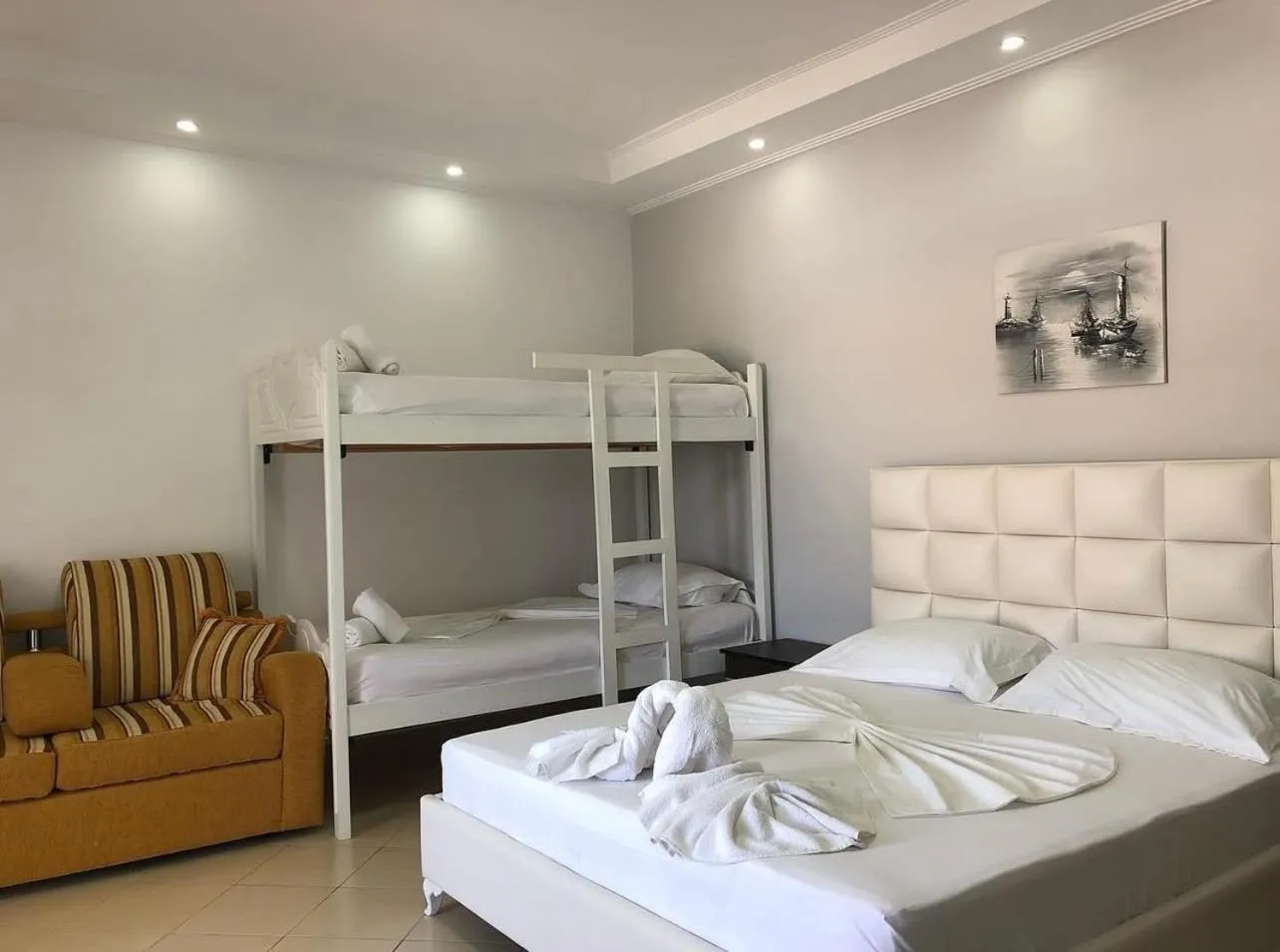 Family Studio in Poseidon Family Hotel Ksamil