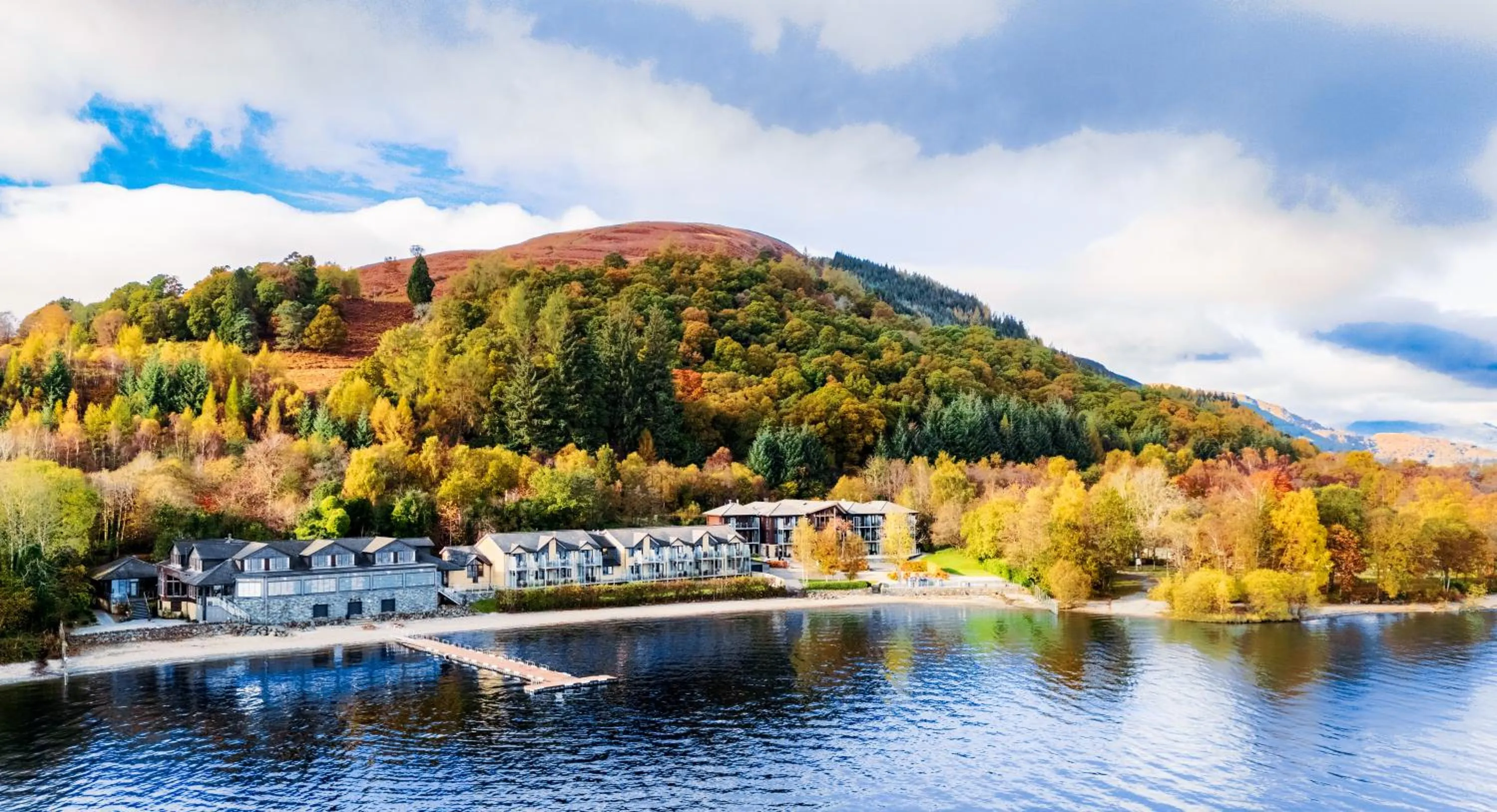 Property building in The Lodge On Loch Lomond Hotel