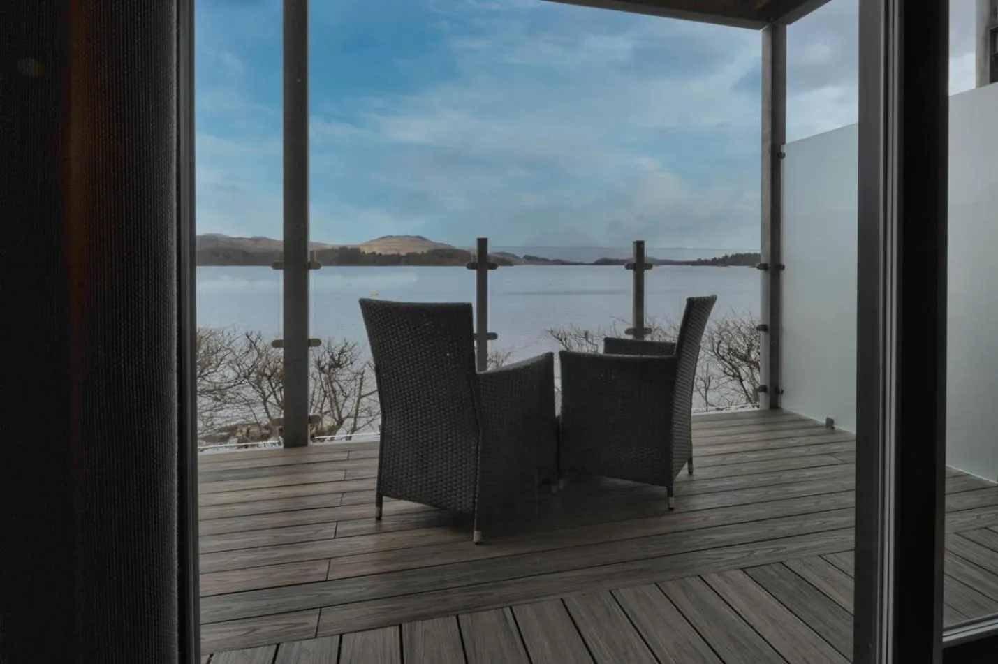 Balcony/Terrace in The Lodge On Loch Lomond Hotel