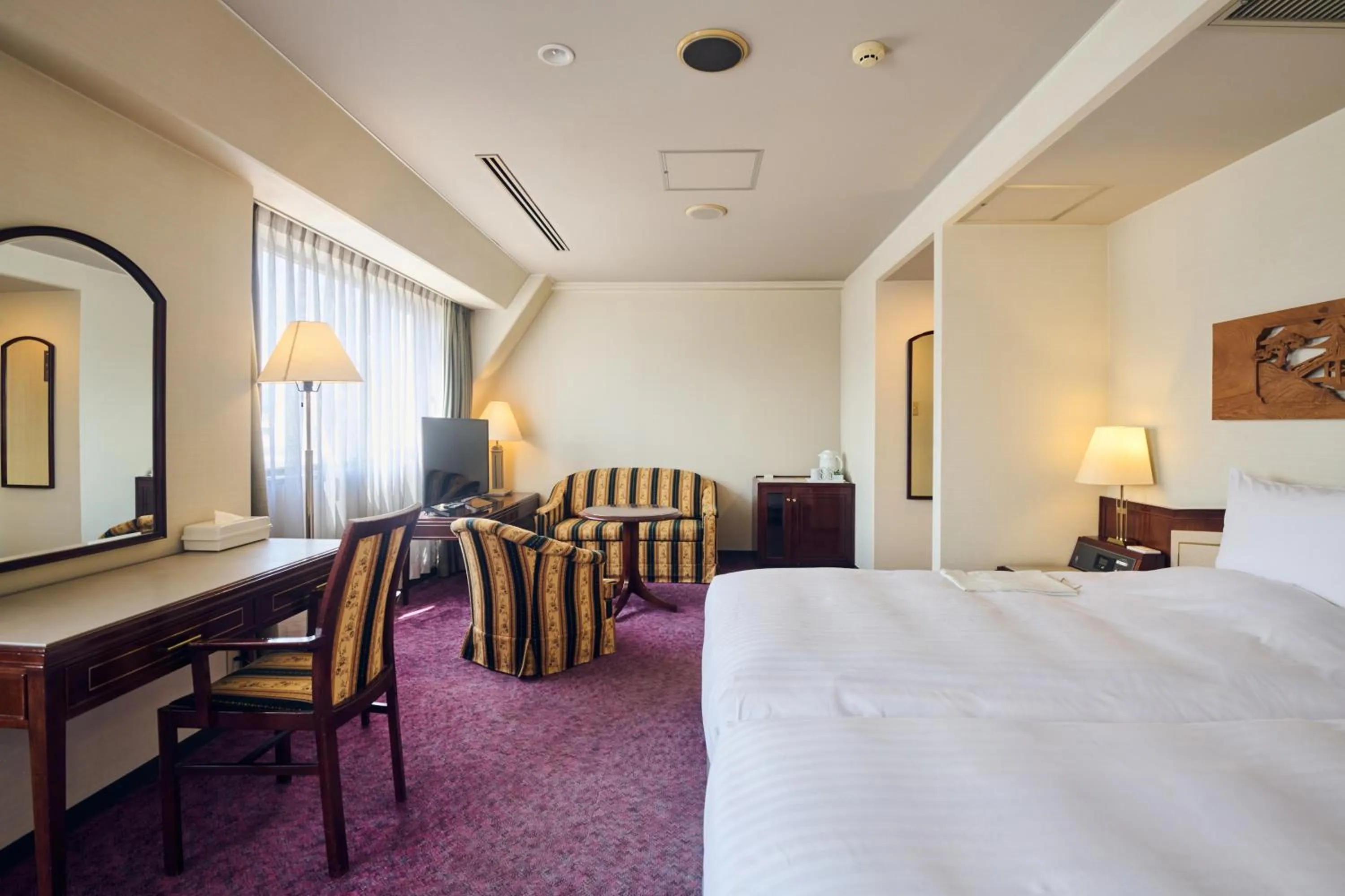 Photo of the whole room, Bed in Hotel Lexton Kagoshima
