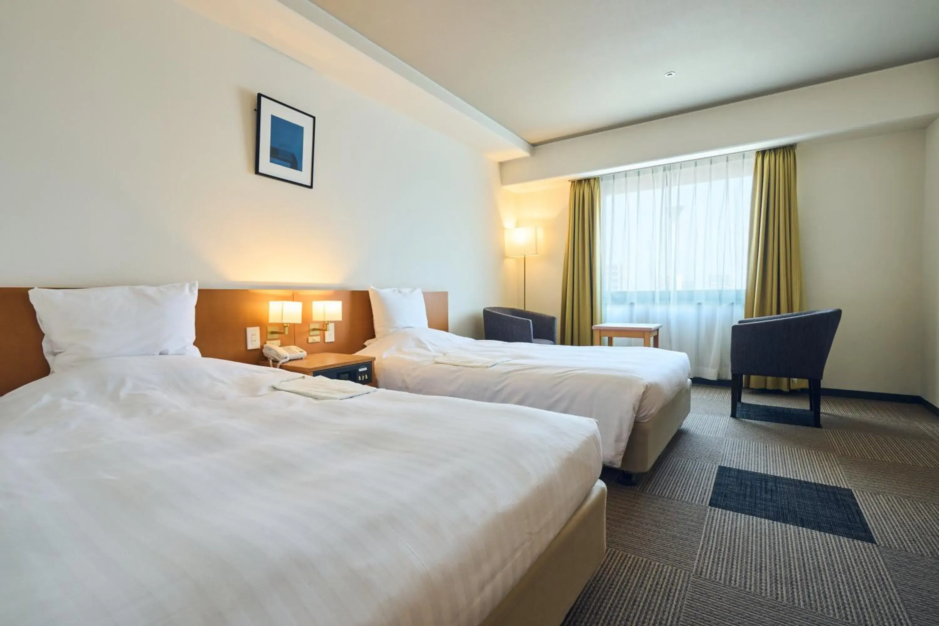 Photo of the whole room, Bed in Hotel Lexton Kagoshima Photo of the whole room, Bed in Hotel Lexton Kagoshima