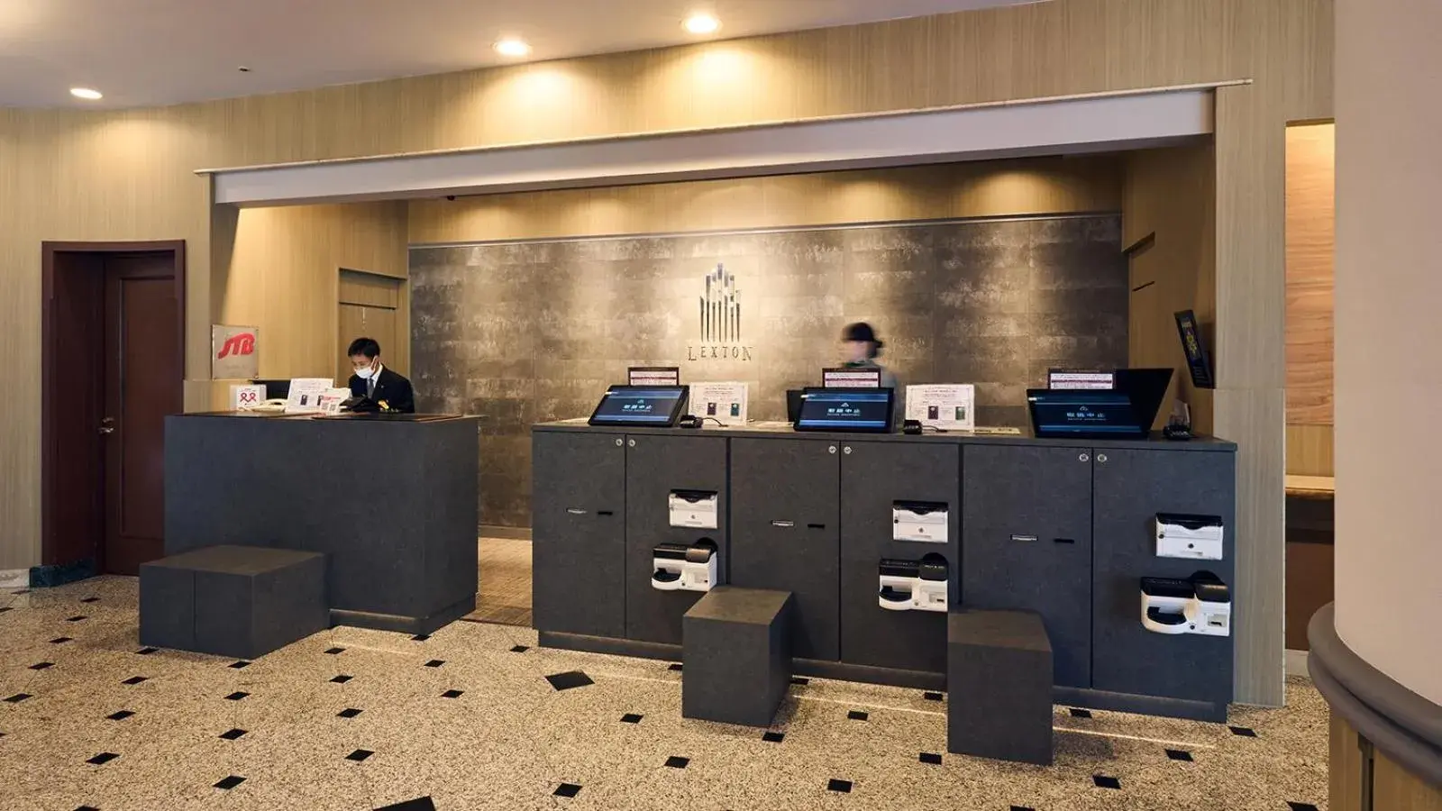Lobby or reception in Hotel Lexton Kagoshima Lobby or reception in Hotel Lexton Kagoshima