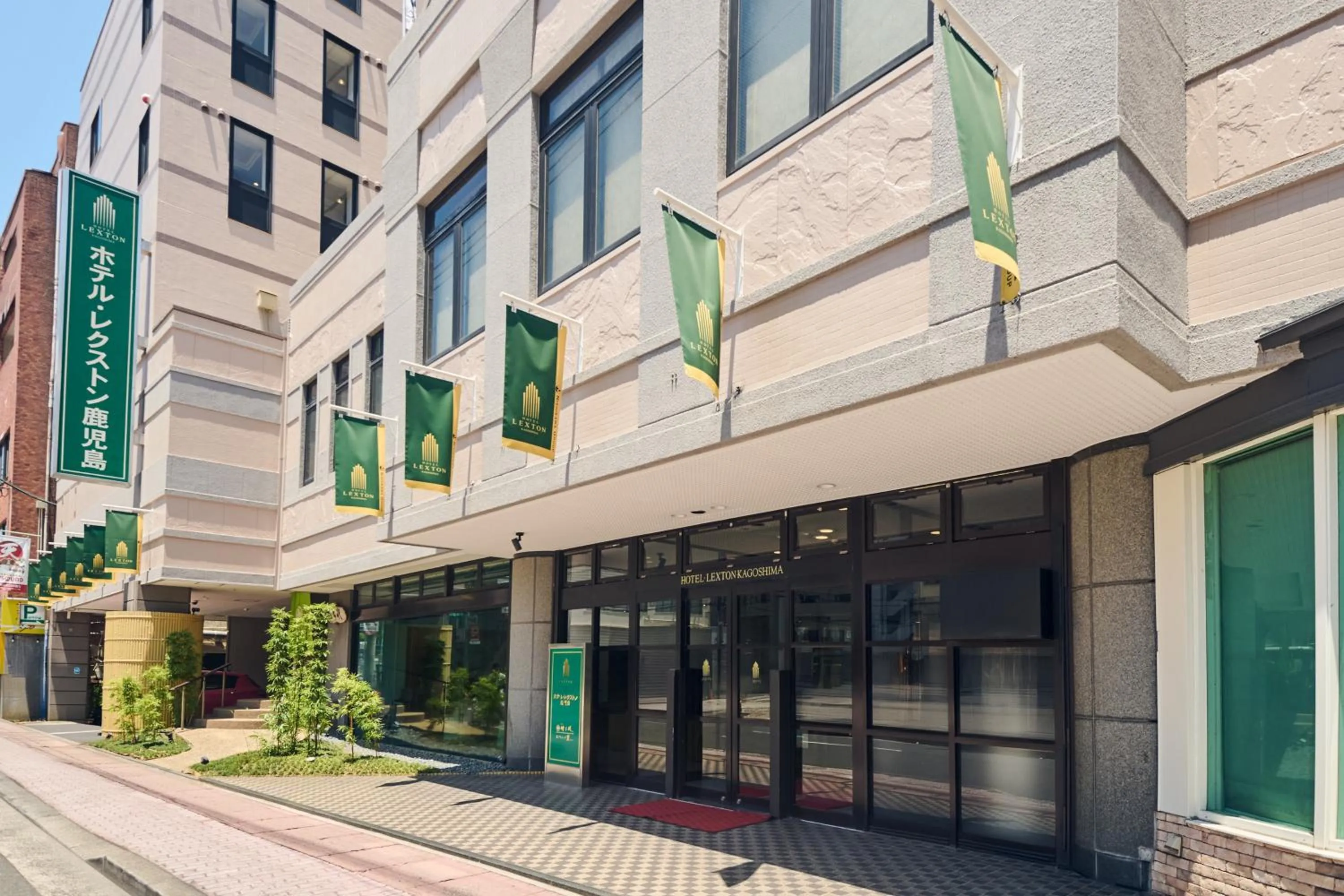 Property building in Hotel Lexton Kagoshima