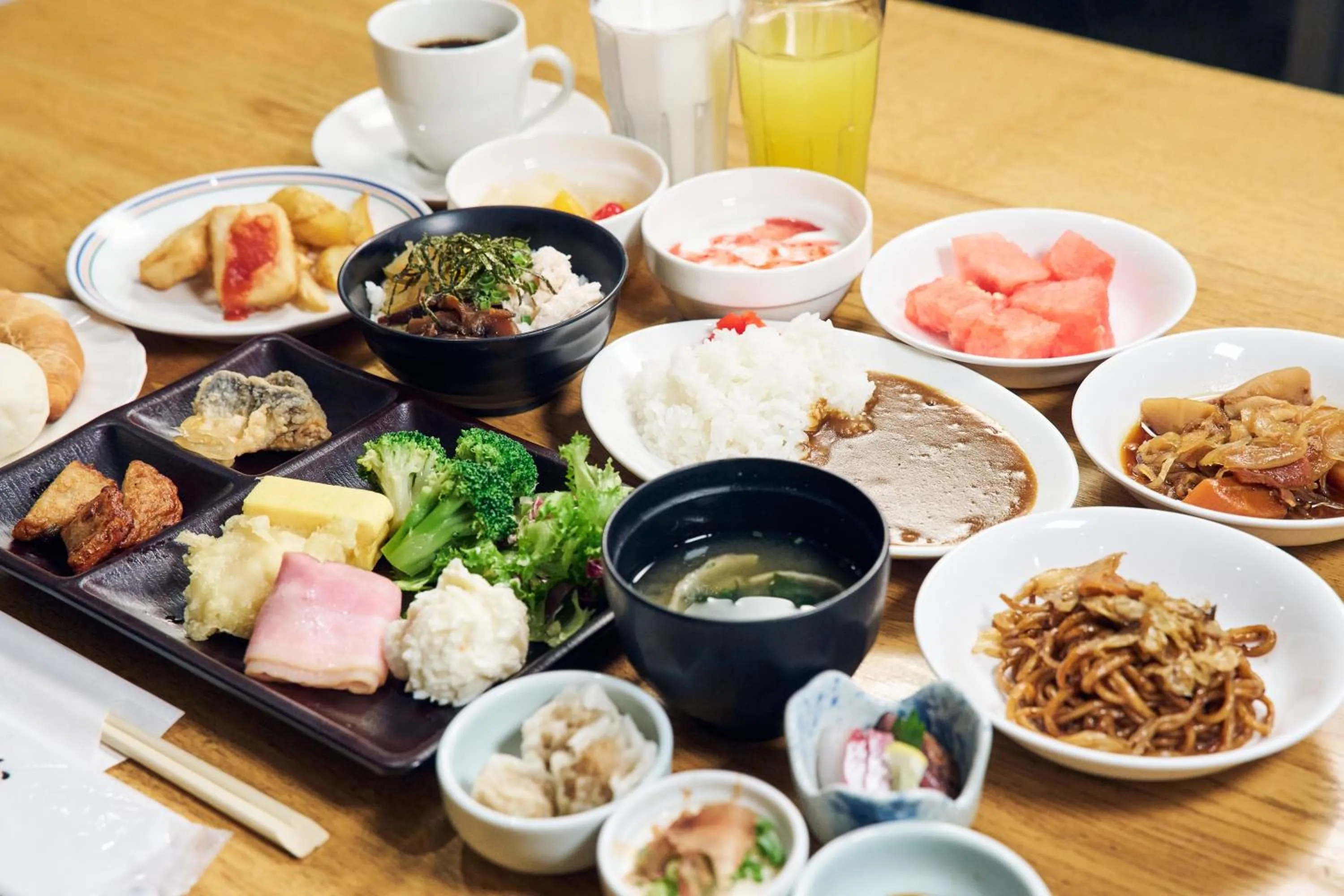 Breakfast in Hotel Lexton Kagoshima