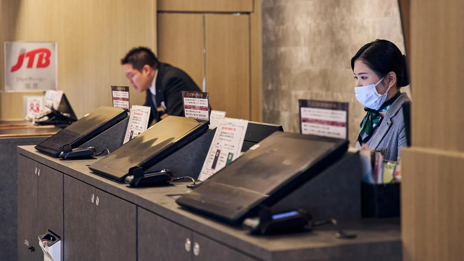 Lobby or reception in Hotel Lexton Kagoshima