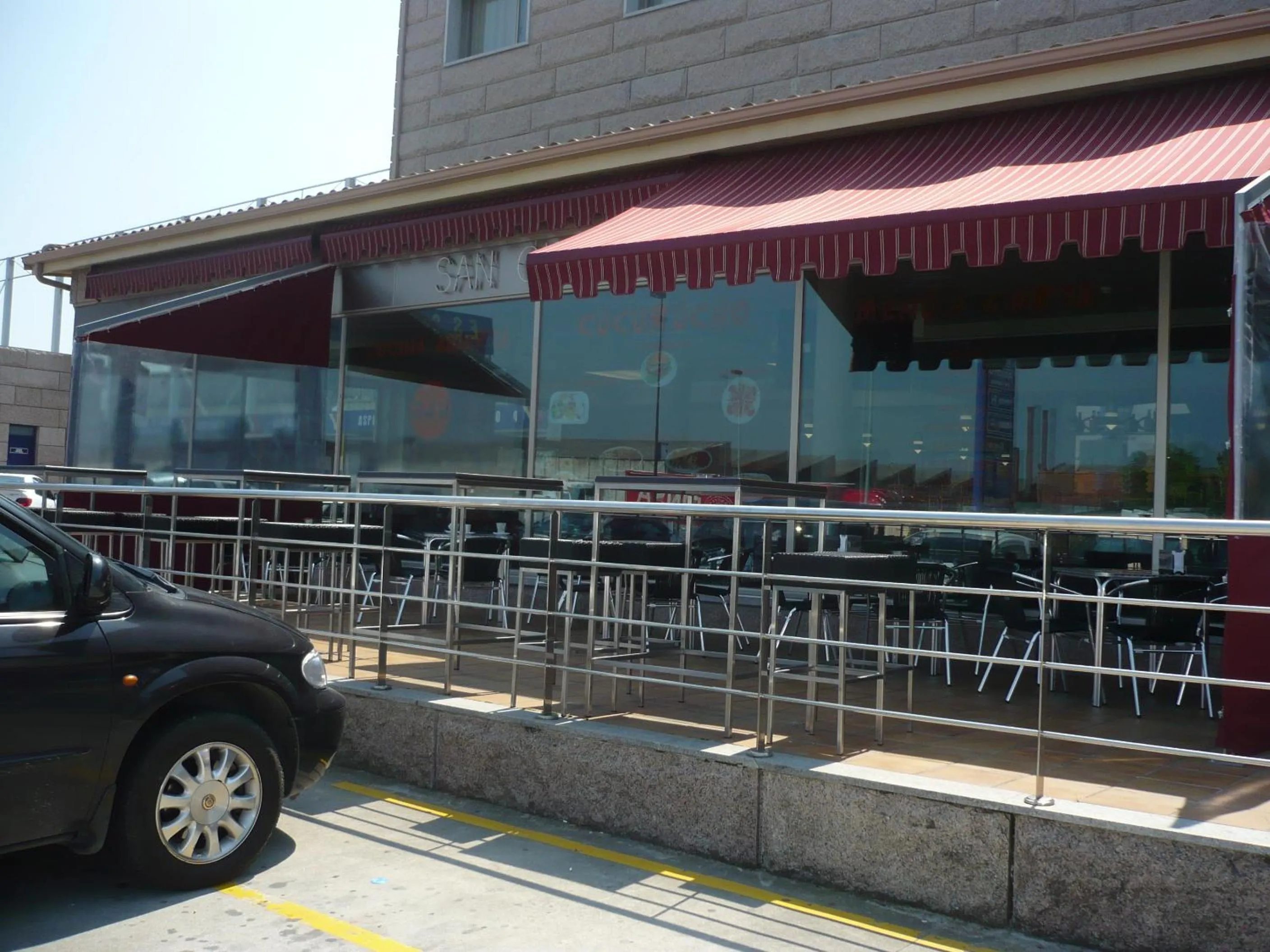 Balcony/Terrace in Hotel San Cibrao
