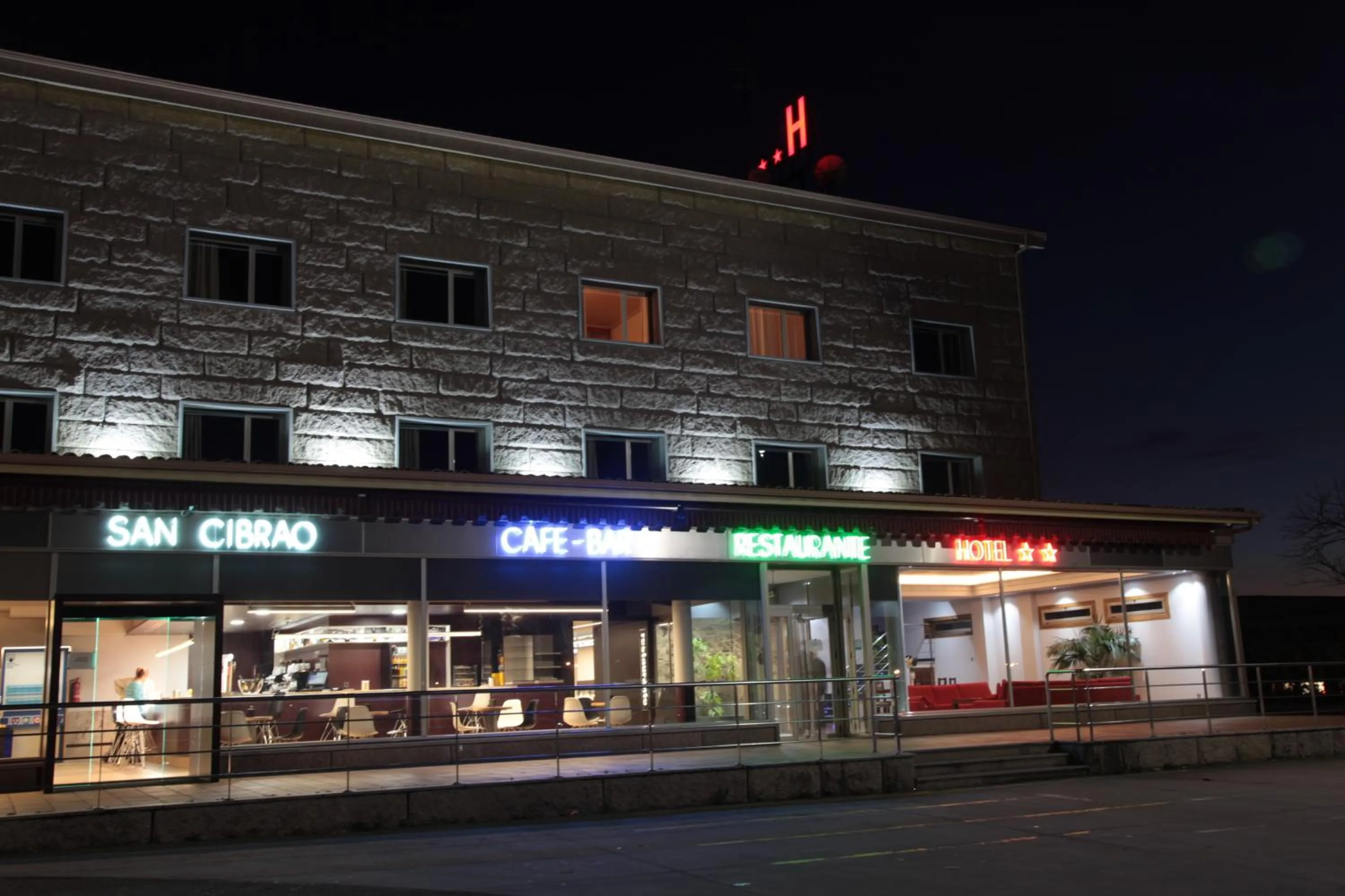 Facade/entrance in Hotel San Cibrao