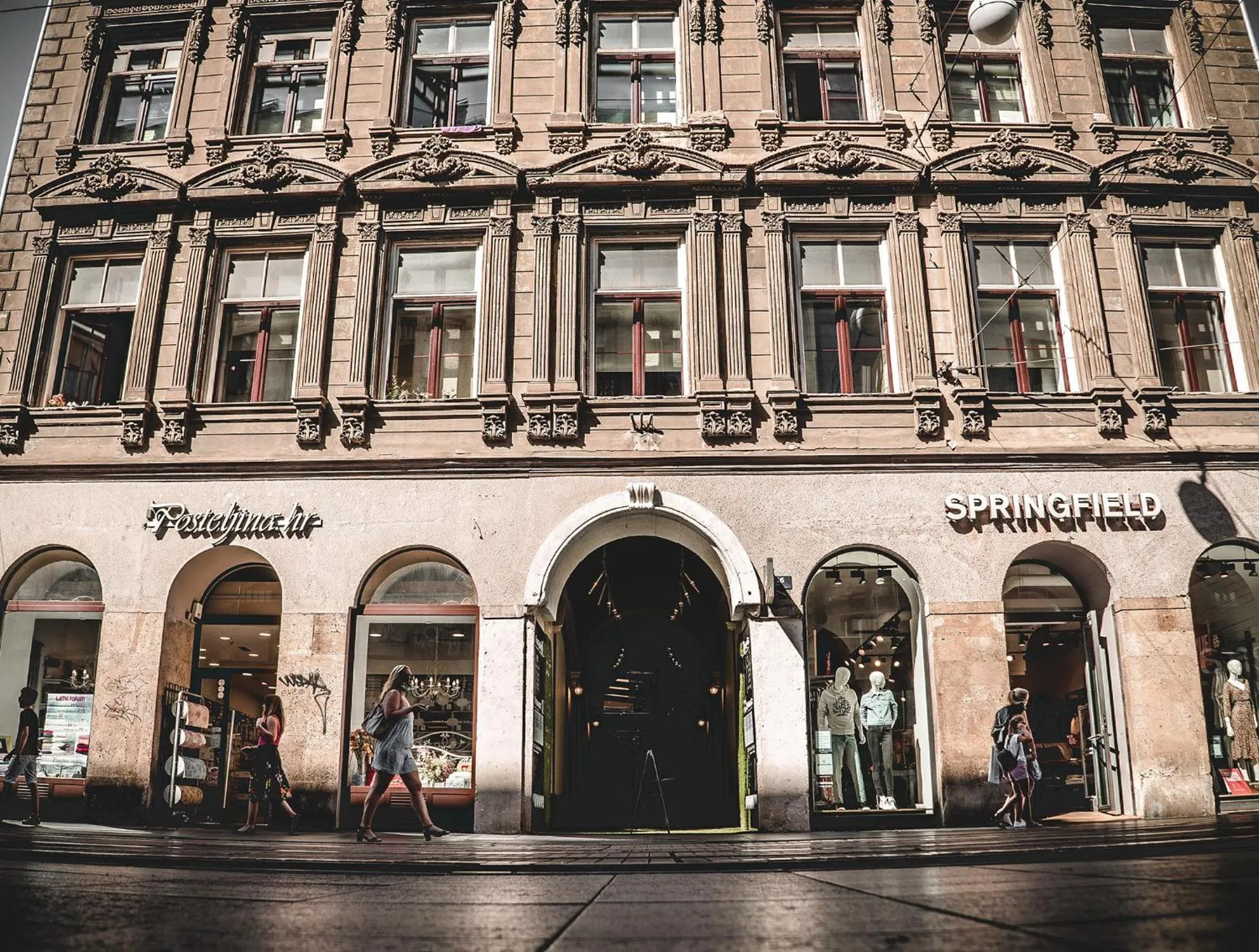 Facade/entrance in Chillout Hostel Zagreb