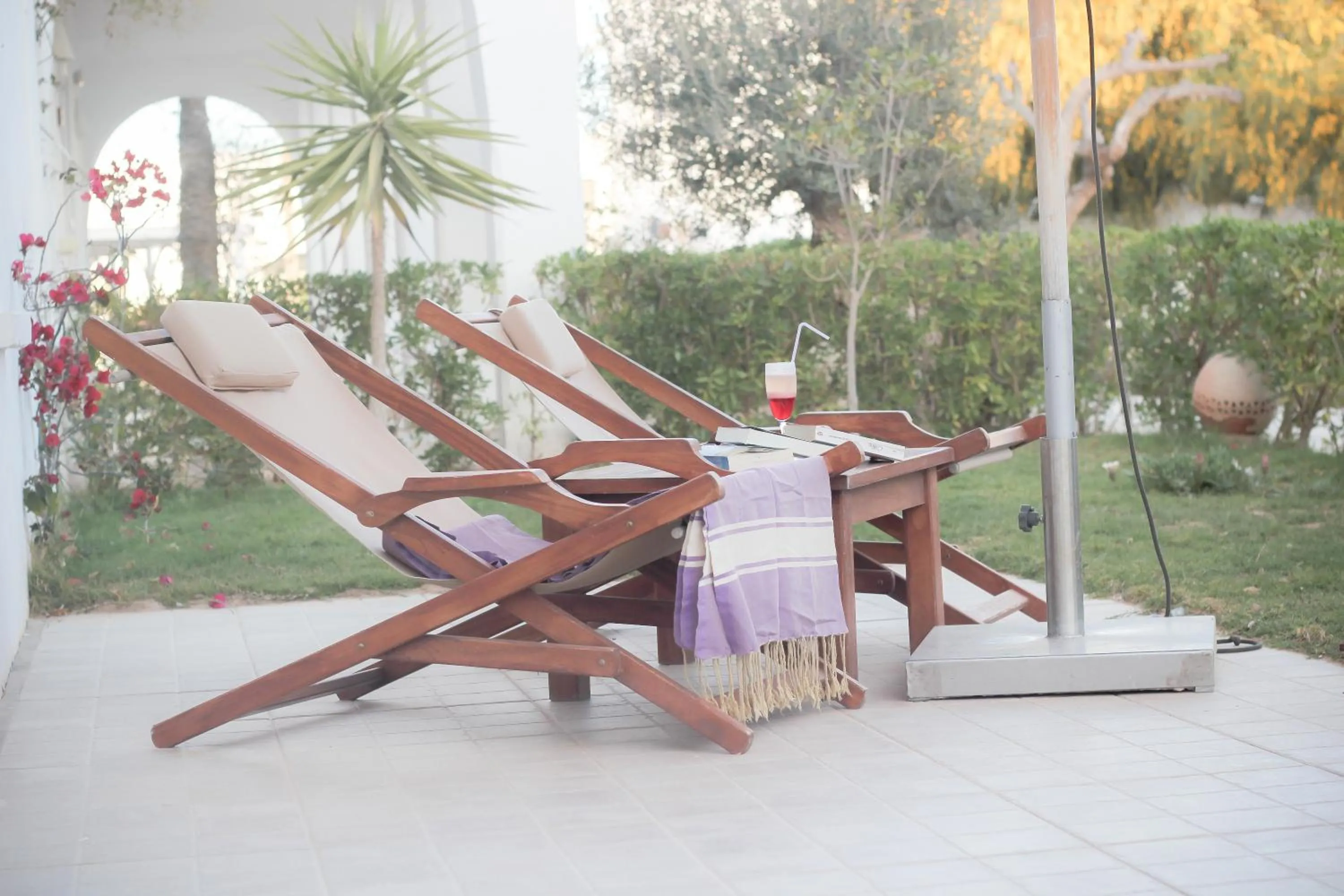 Balcony/Terrace in Les Jardins de Toumana