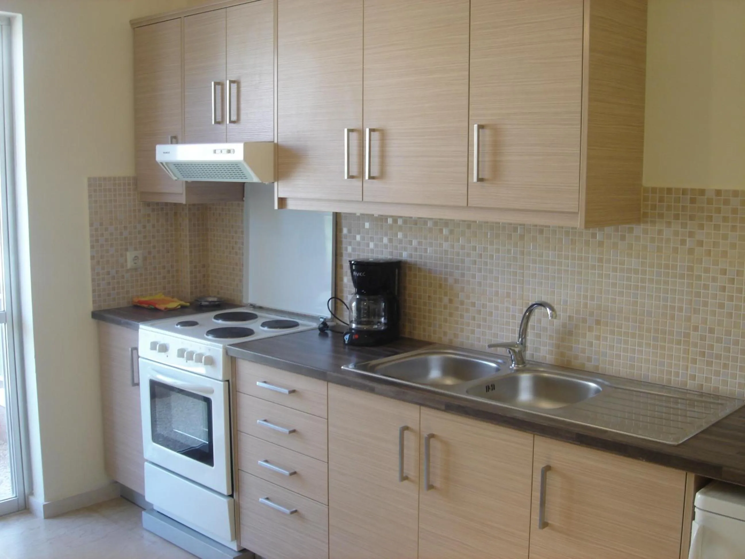 Seating area in Neapolis Apartments