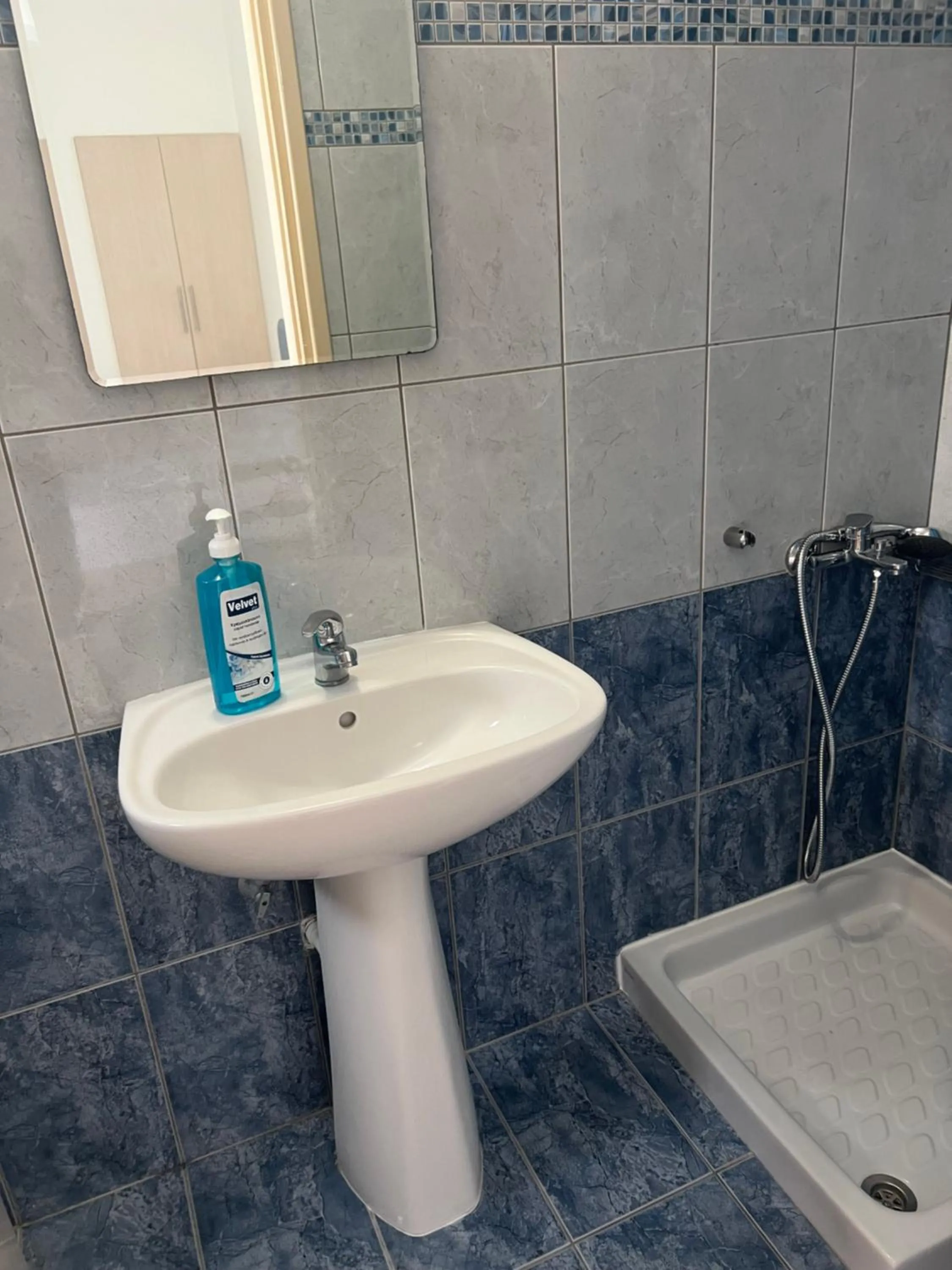 Toilet in Neapolis Apartments