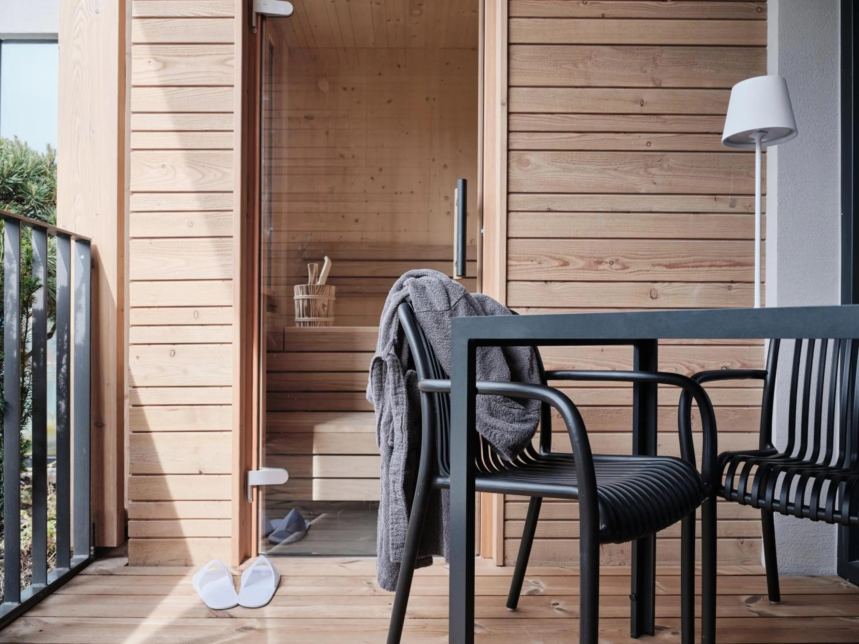 Balcony/Terrace in Hotel Garni Pinzgau, Fabian Hüttl