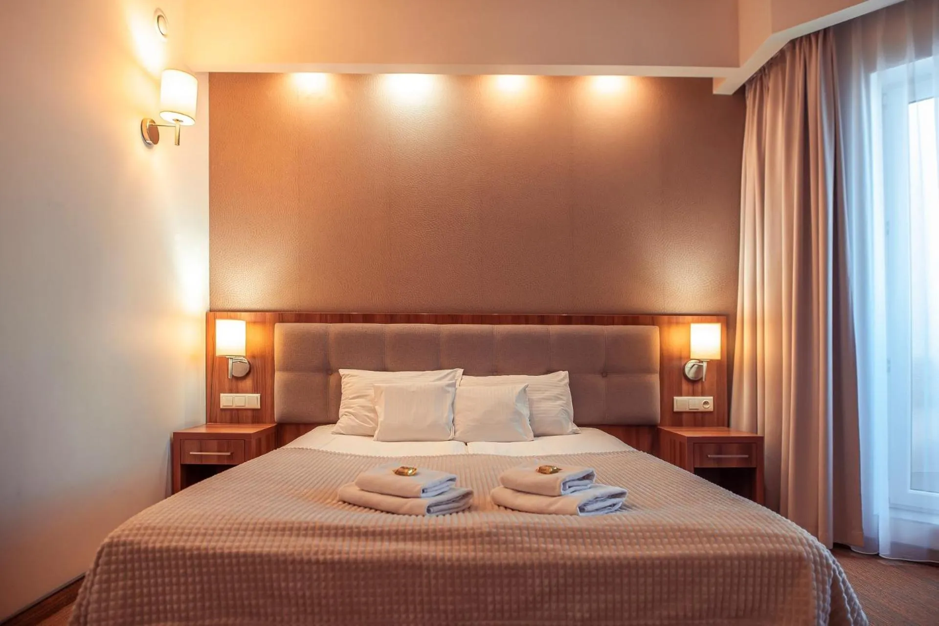 Bed in Hotel Centrum Malbork