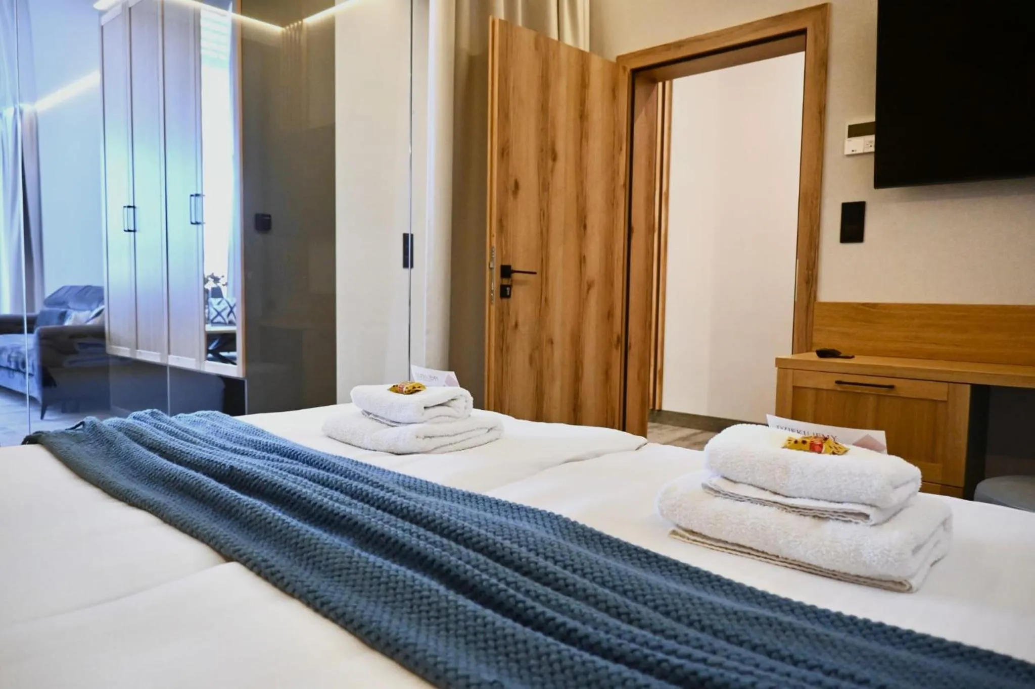 Bed in Hotel Centrum Malbork