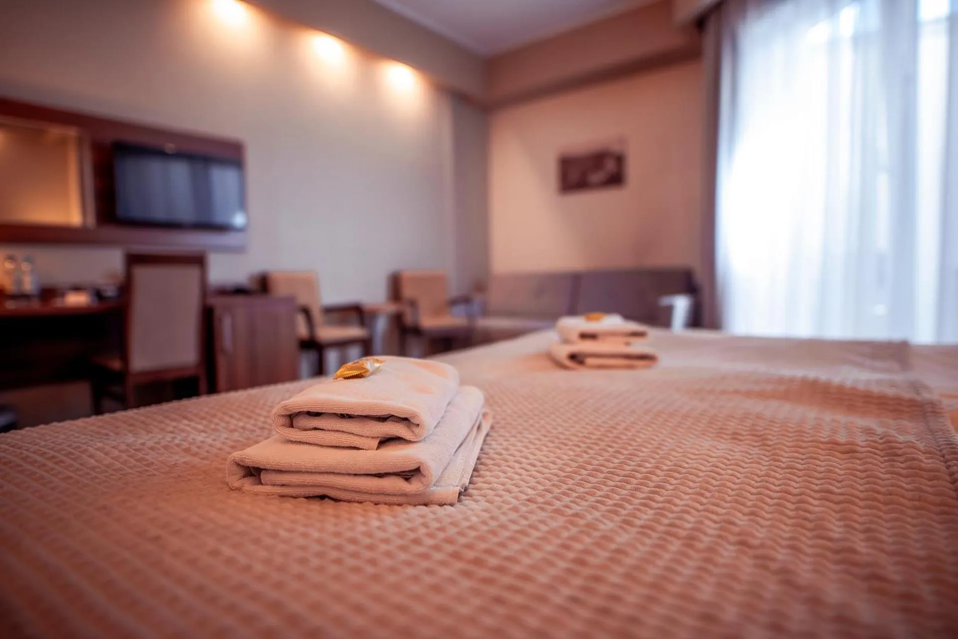 Bed in Hotel Centrum Malbork