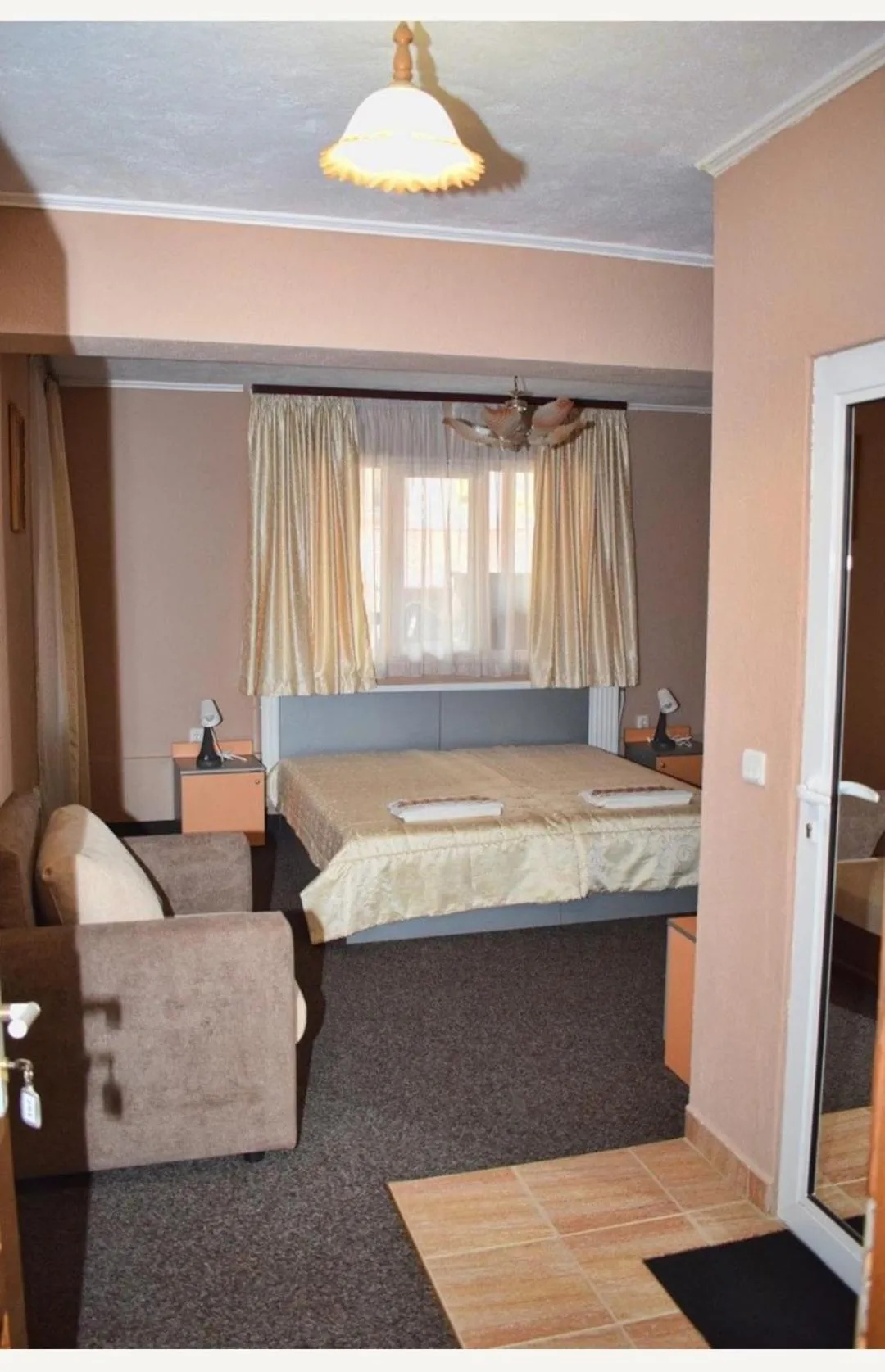 Bed in Family Hotel Miglena